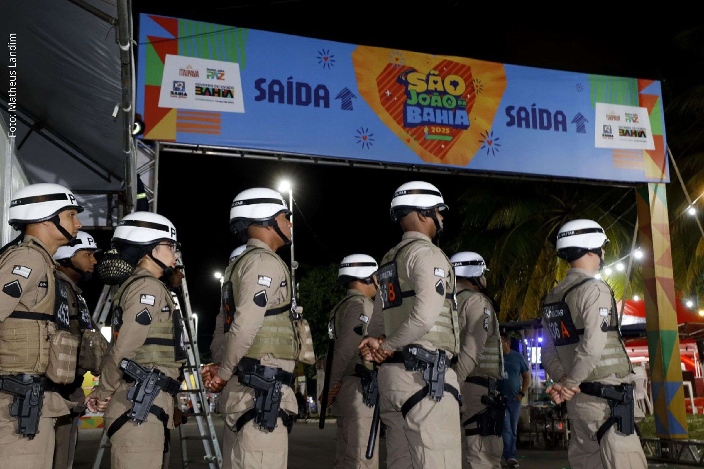 SSP reforça esquema de segurança no São João 2025 do Parque de Exposições da Bahia
