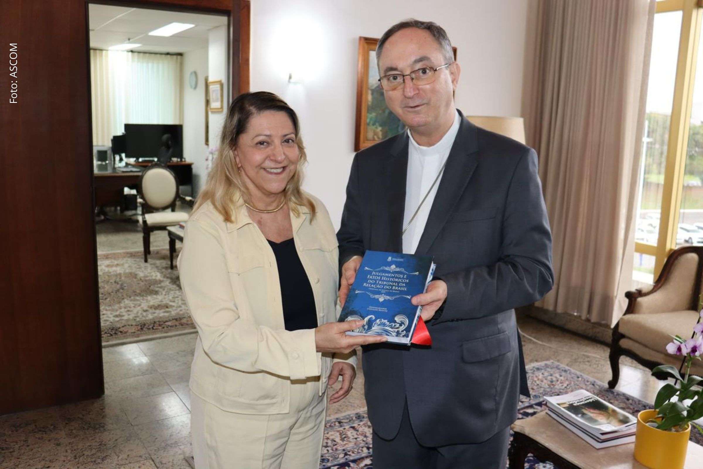 Presidente do TJBA recebe visita do Cardeal Dom Sérgio da Rocha