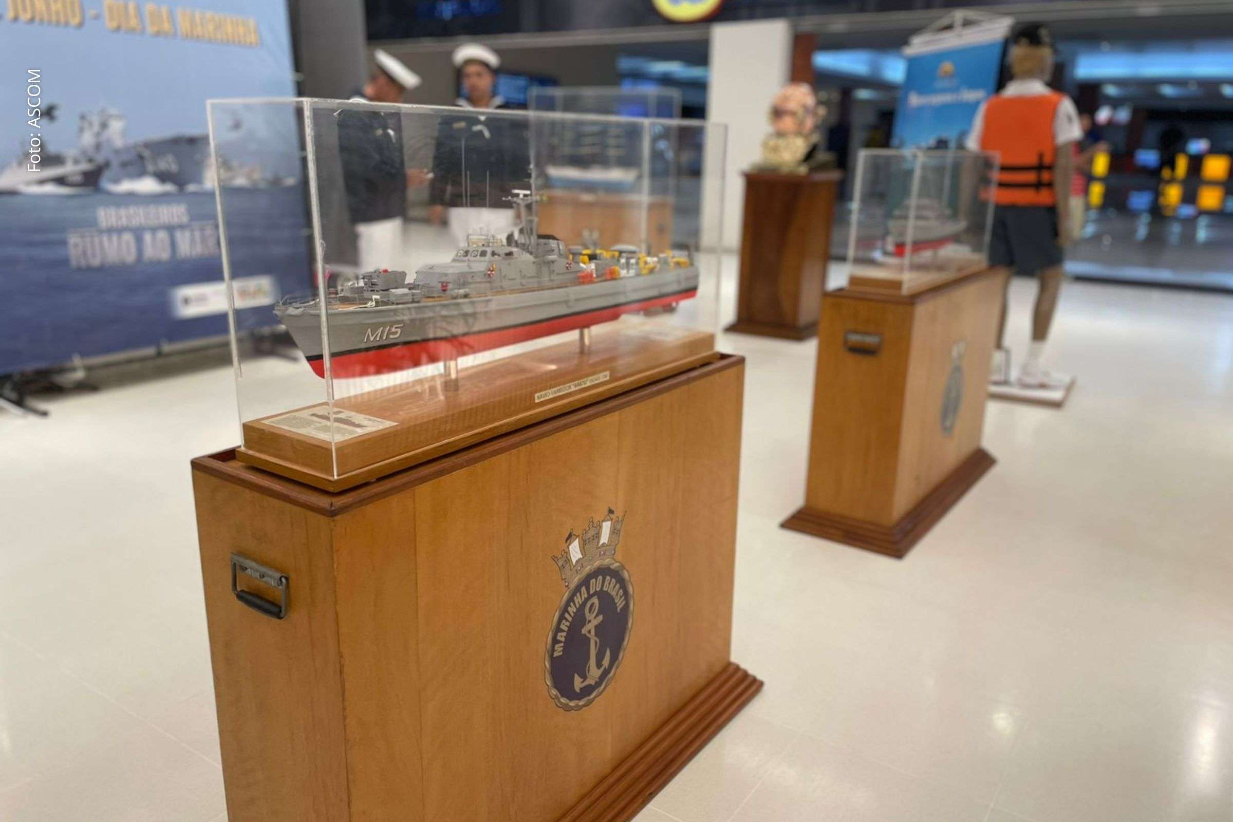Salvador: Shopping Barra realiza exposição em homenagem ao Dia da Marinha