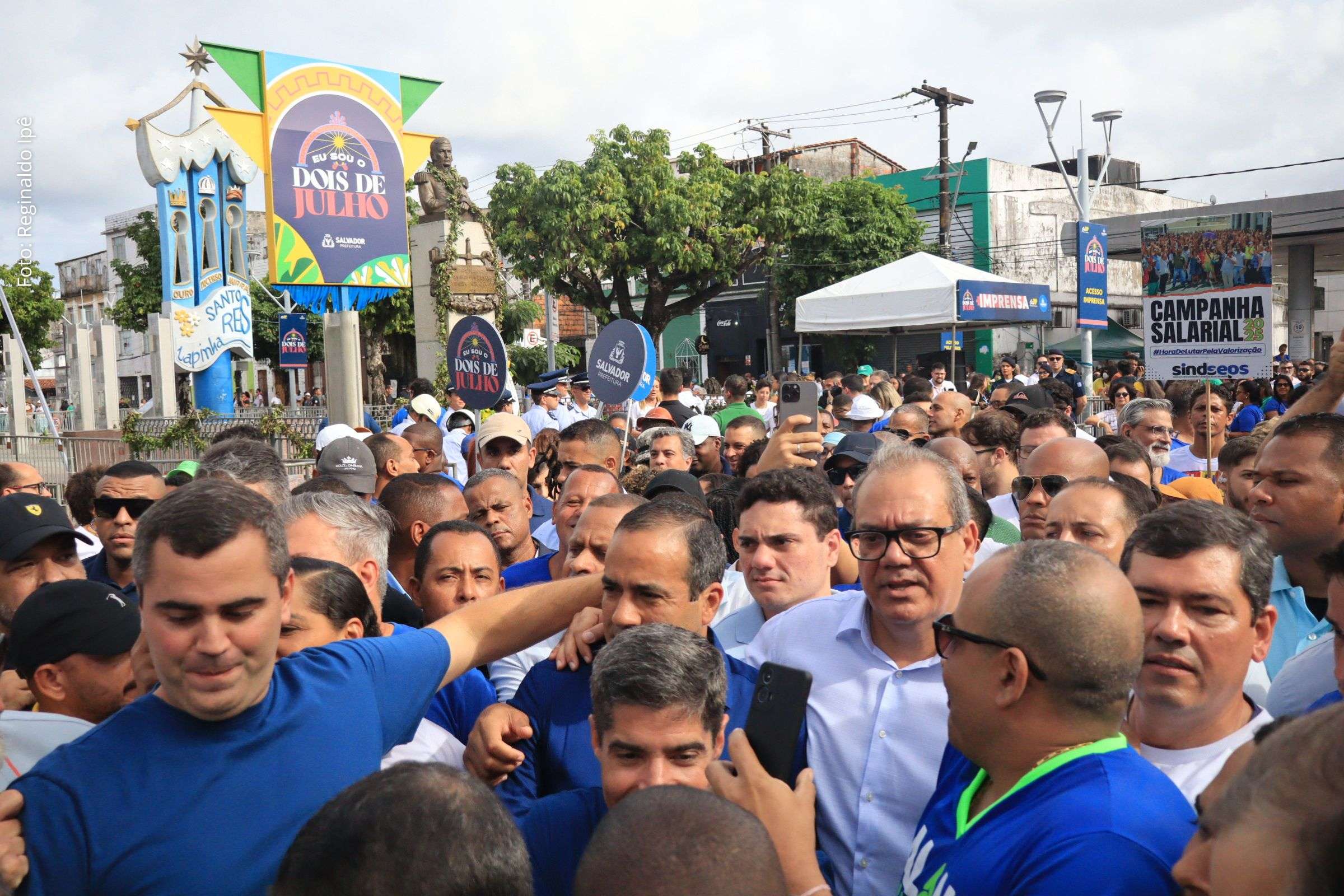 Celebrações da Independência da Bahia em Salvador mobilizam lideranças políticas, movimentos sociais e ressaltam protagonismo histórico das mulheres