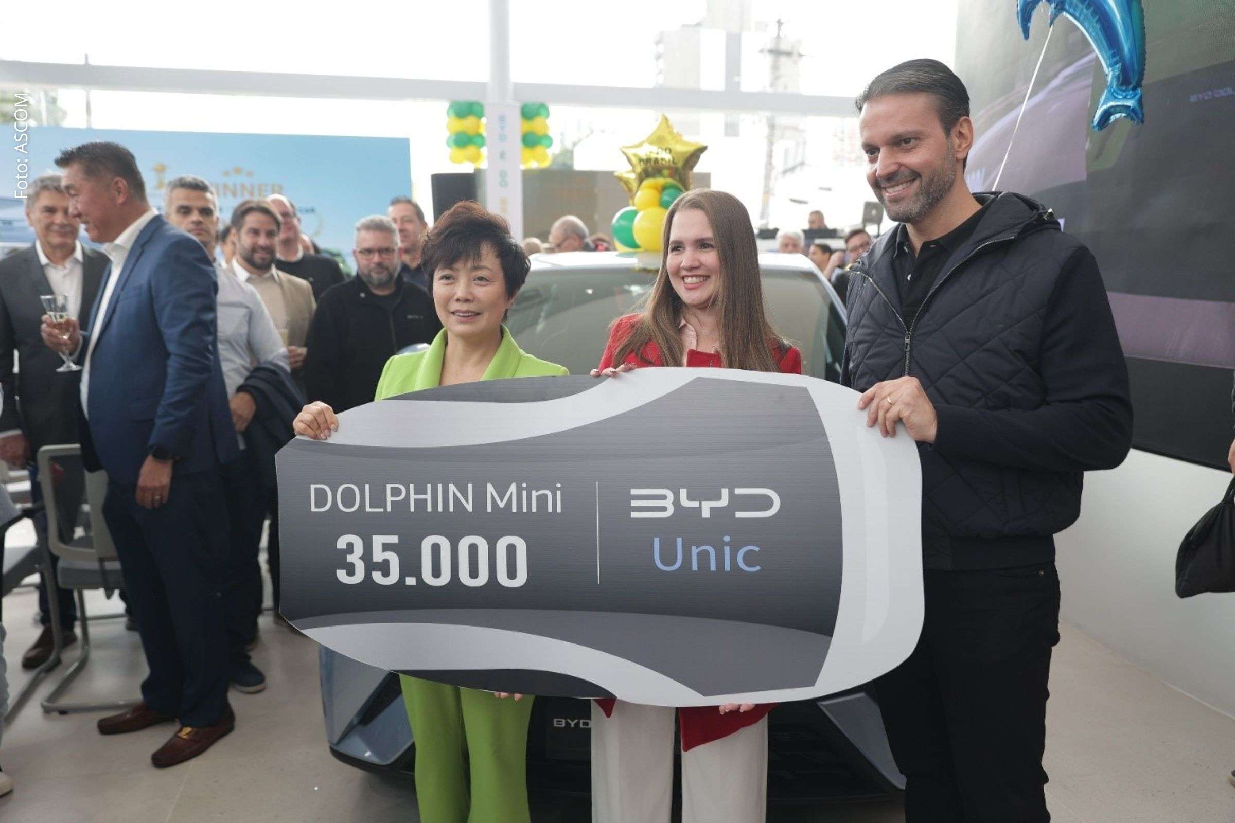 Modelo 100% elétrico alcança destaque no mercado nacional e celebra produção global de 1 milhão de unidades.