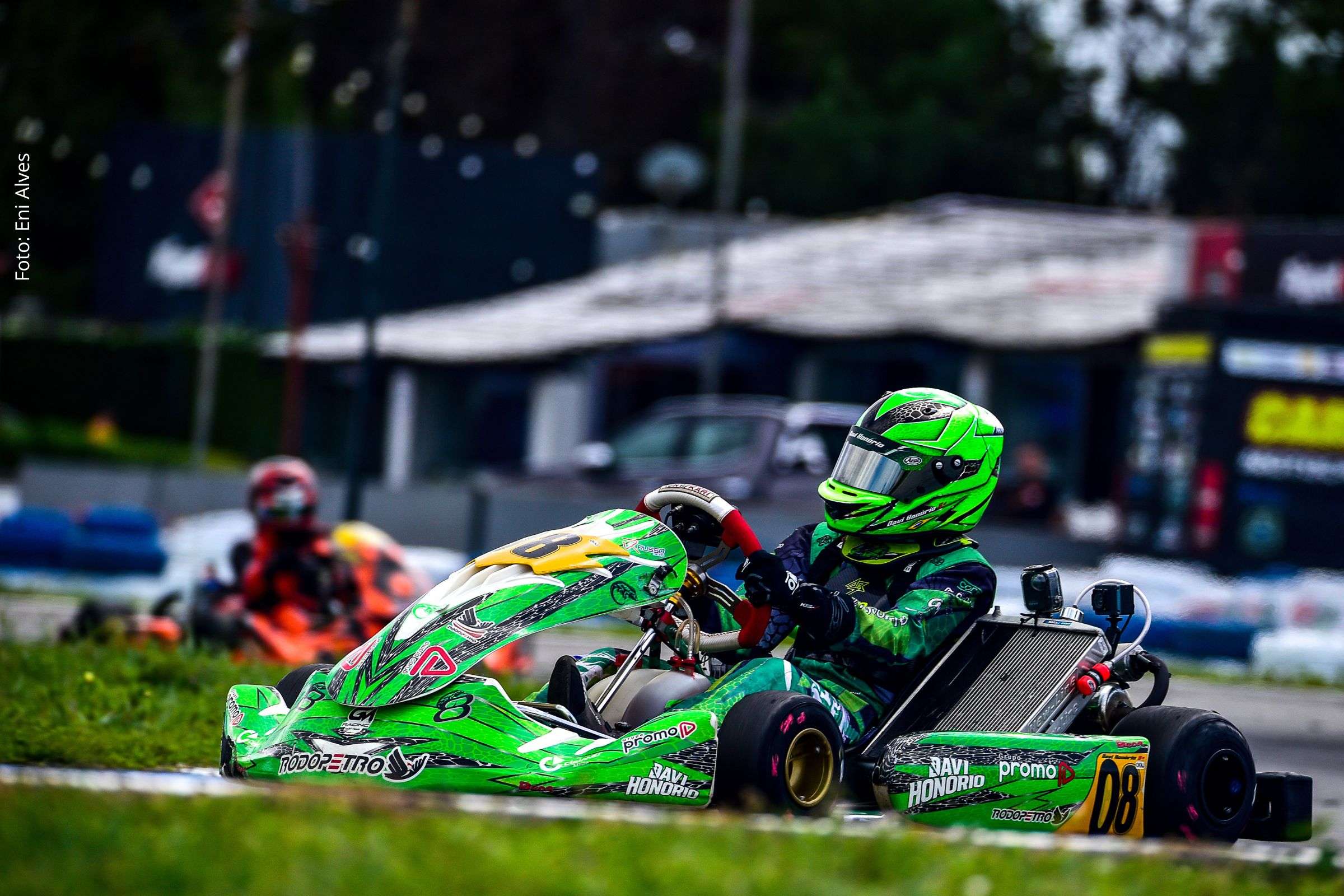 Copa Brasil de Kart: Piloto mais jovem da OKN Júnior, Davi Honório ganha experiência na competição