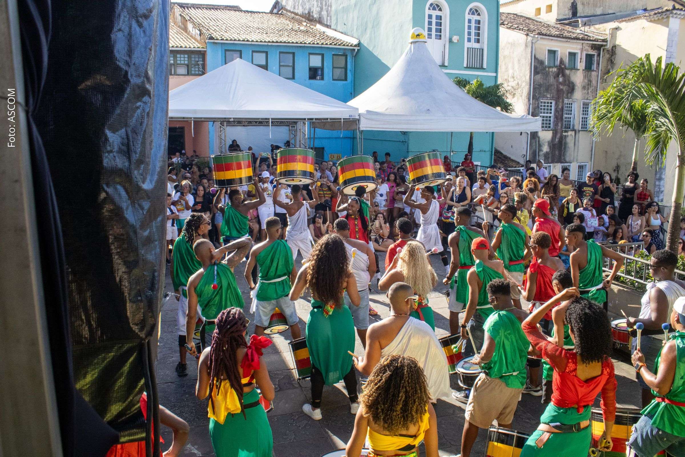 Salvador: Projeto África Viva encerra ciclo no Pelourinho com atividades de cultura afro-brasileira