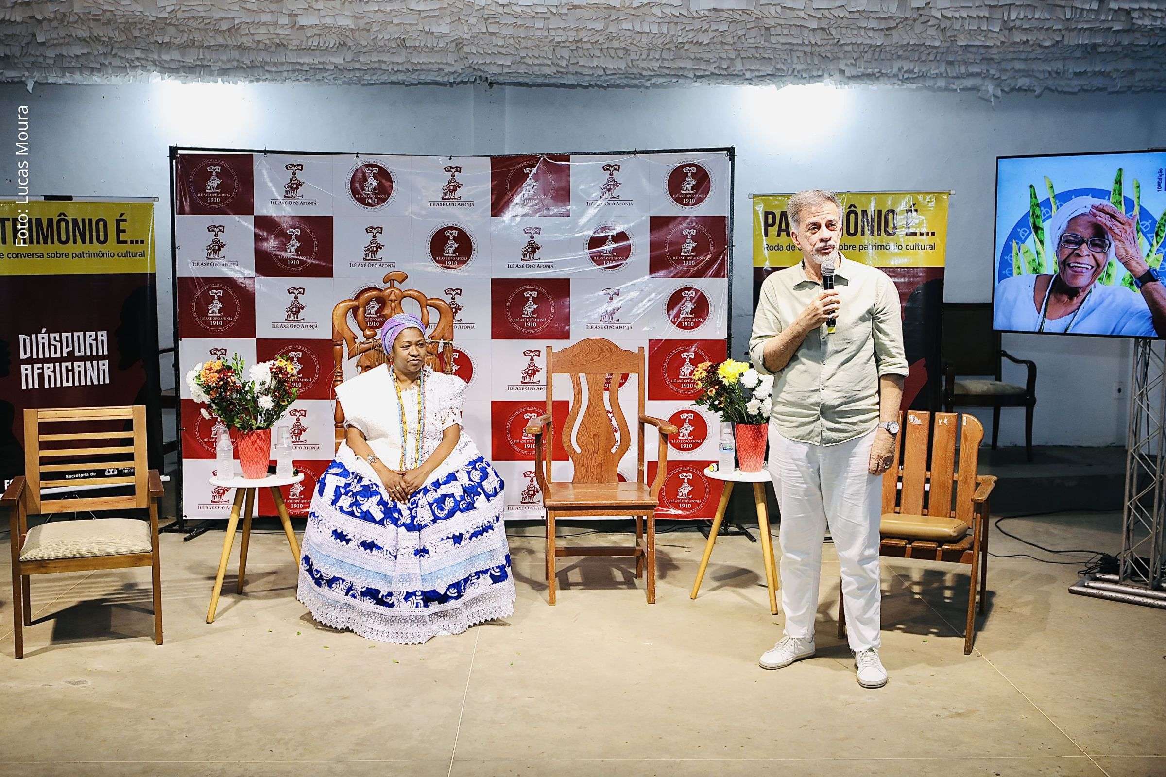 Evento no Ilê Axé Opô Afonjá reforça legado cultural e religioso da yalorixá.