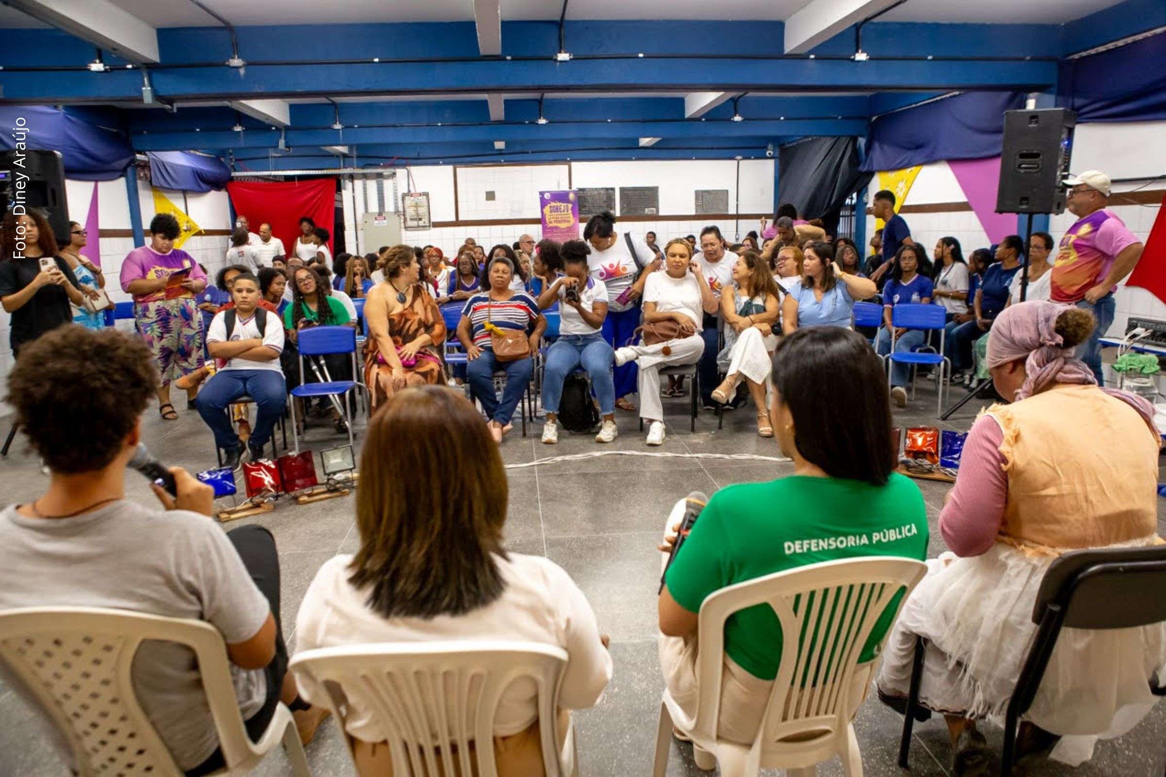 Atividades gratuitas incluem teatro, poesia, audiovisual e debates com foco em empoderamento feminino.
