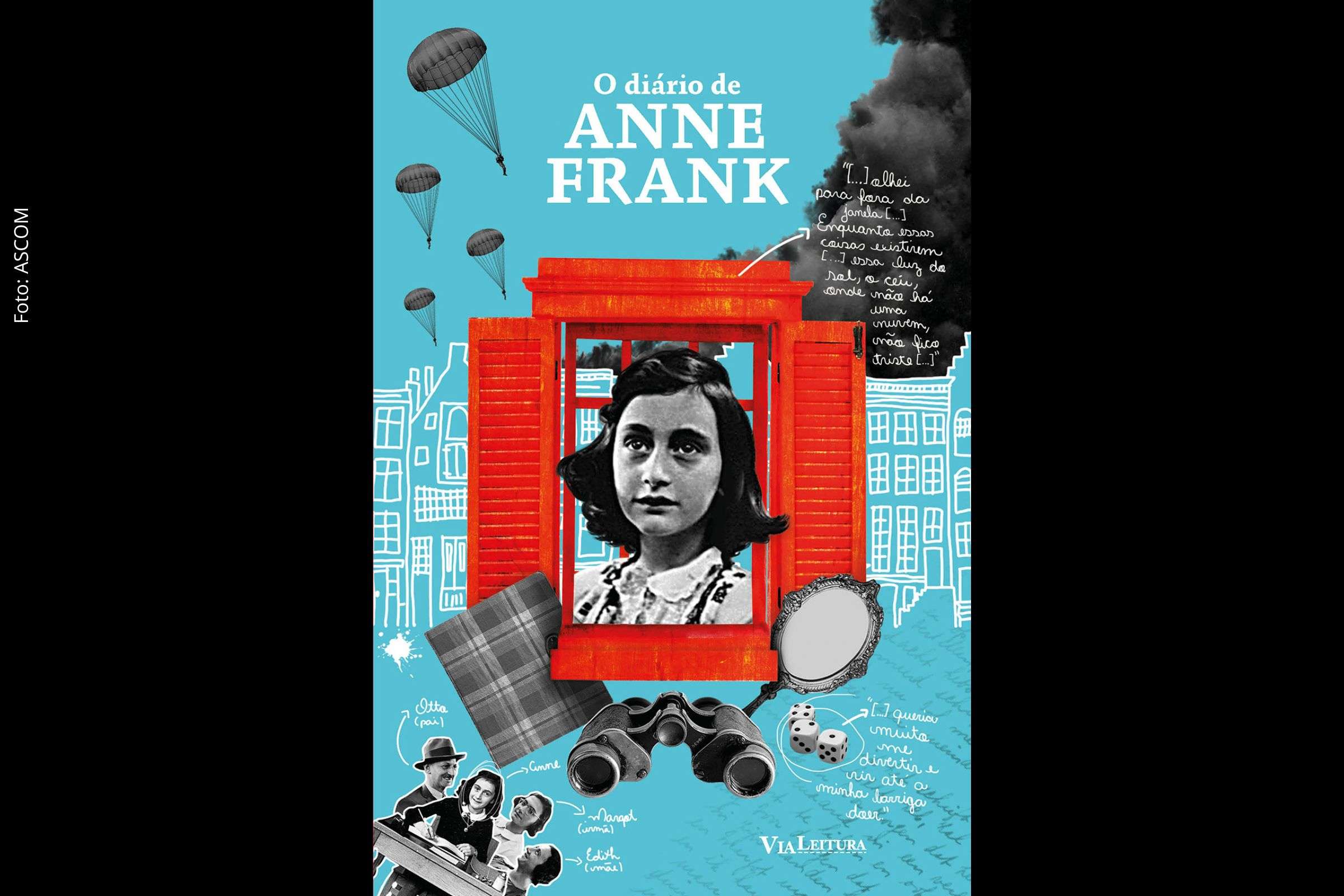 Edição especial do livro ‘O Diário de Anne Frank’ aproxima jovens da história e marca os 80 anos da morte da autora