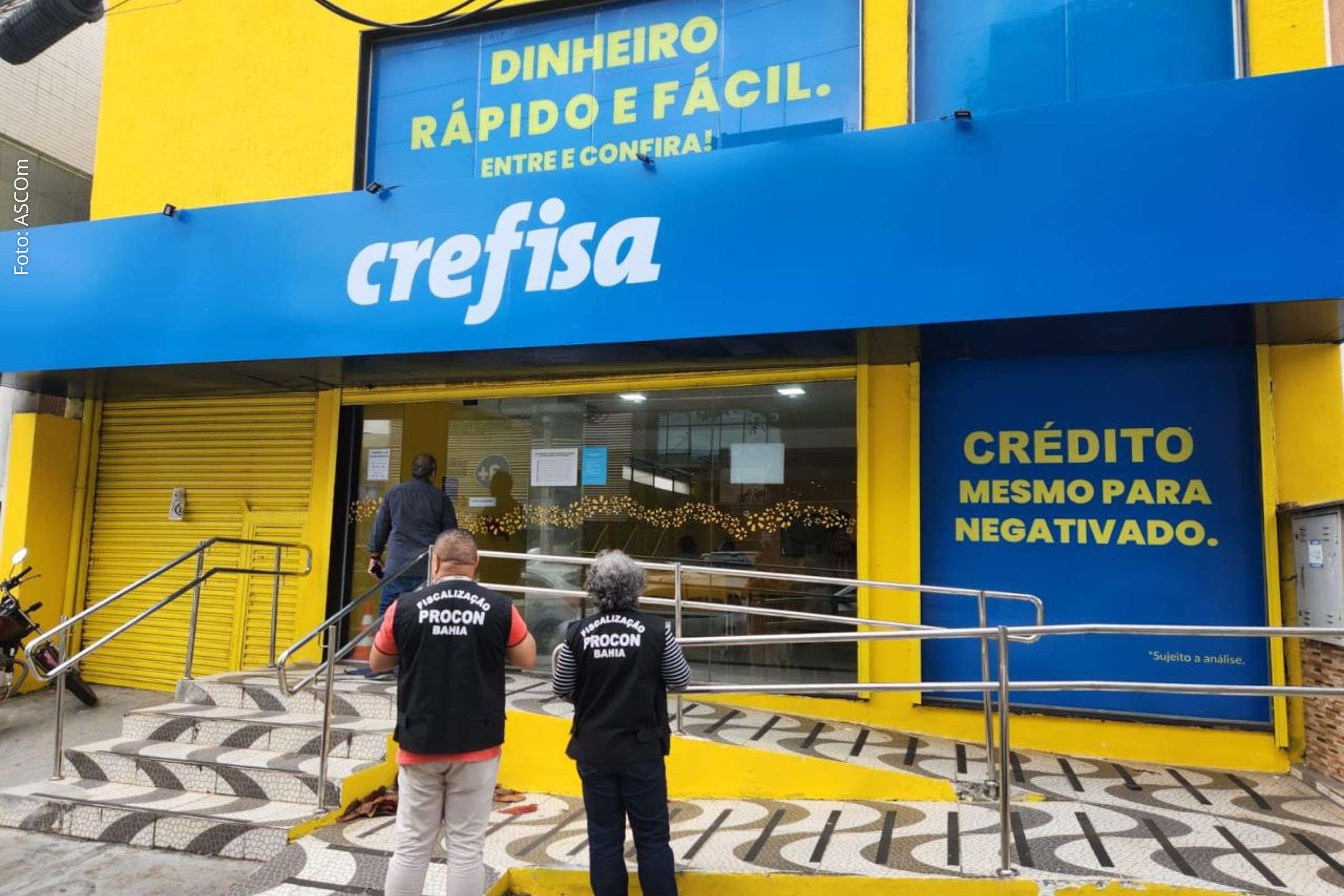 PROCON e OAB realizam fiscalização em agências da Crefisa na Bahia
