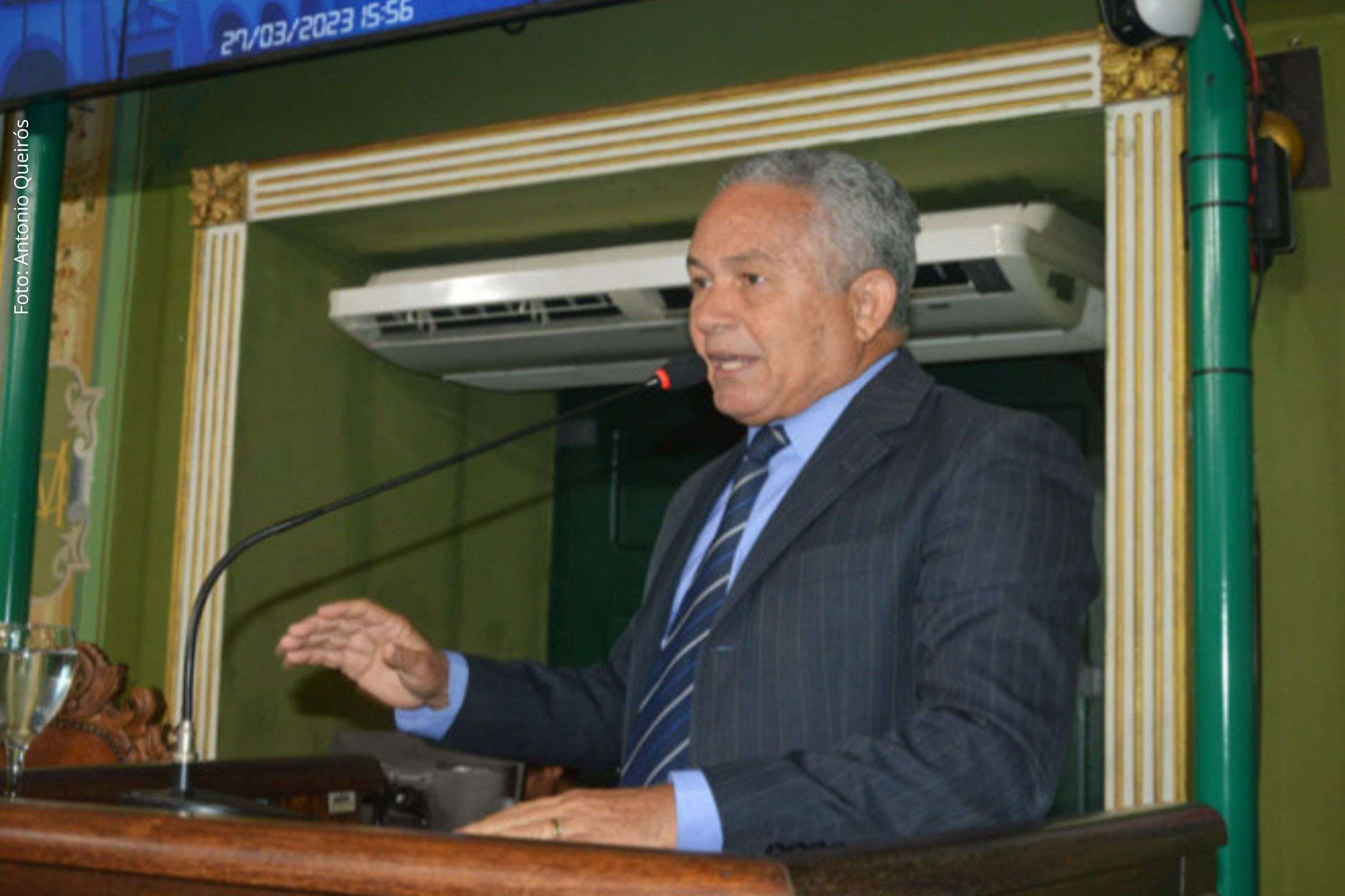 Vereador Téo Senna critica tentativa de leilão do Colégio Odorico Tavares