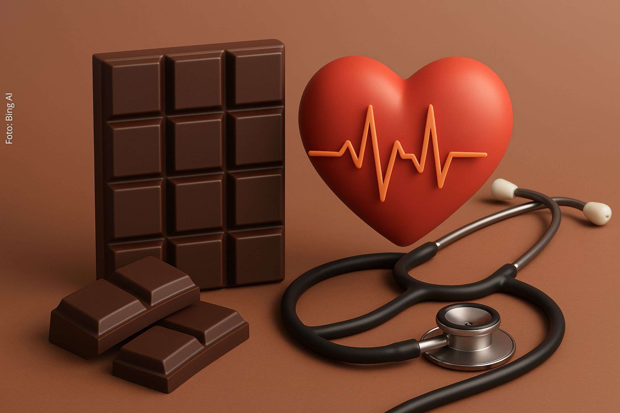 Consumo de chocolate escuro pode trazer vantagens cardiovasculares, mas a moderação e o tipo de chocolate são determinantes.