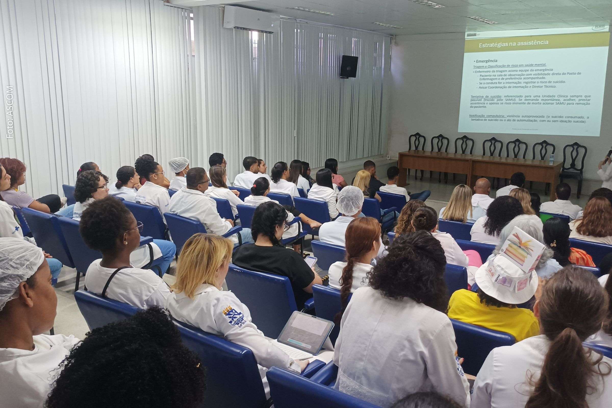 Salvador: Hospital Juliano Moreira discute protocolo de risco de suicídio durante campanha Setembro Amarelo