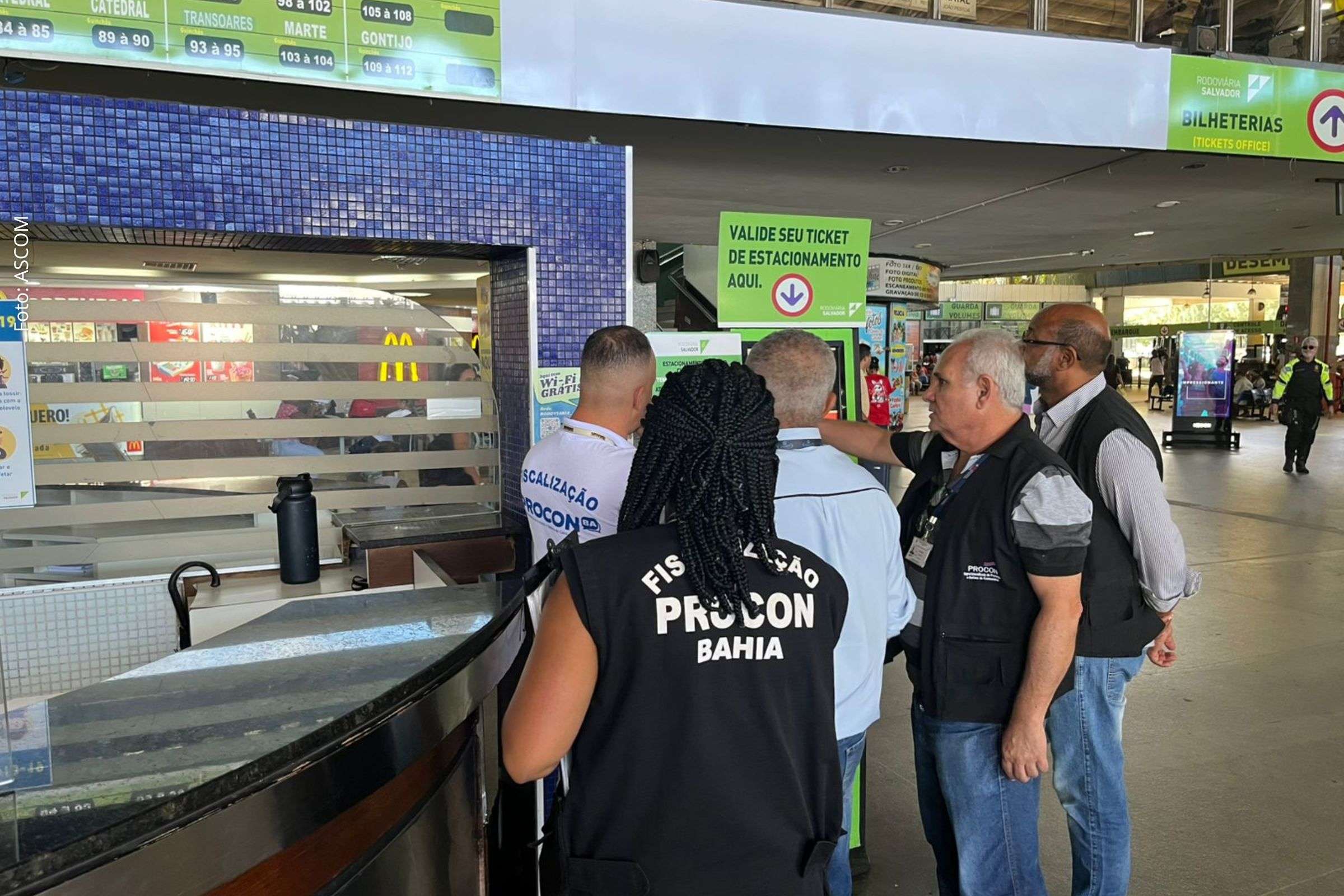 PROCON Bahia realiza fiscalização em estacionamentos privados de Salvador