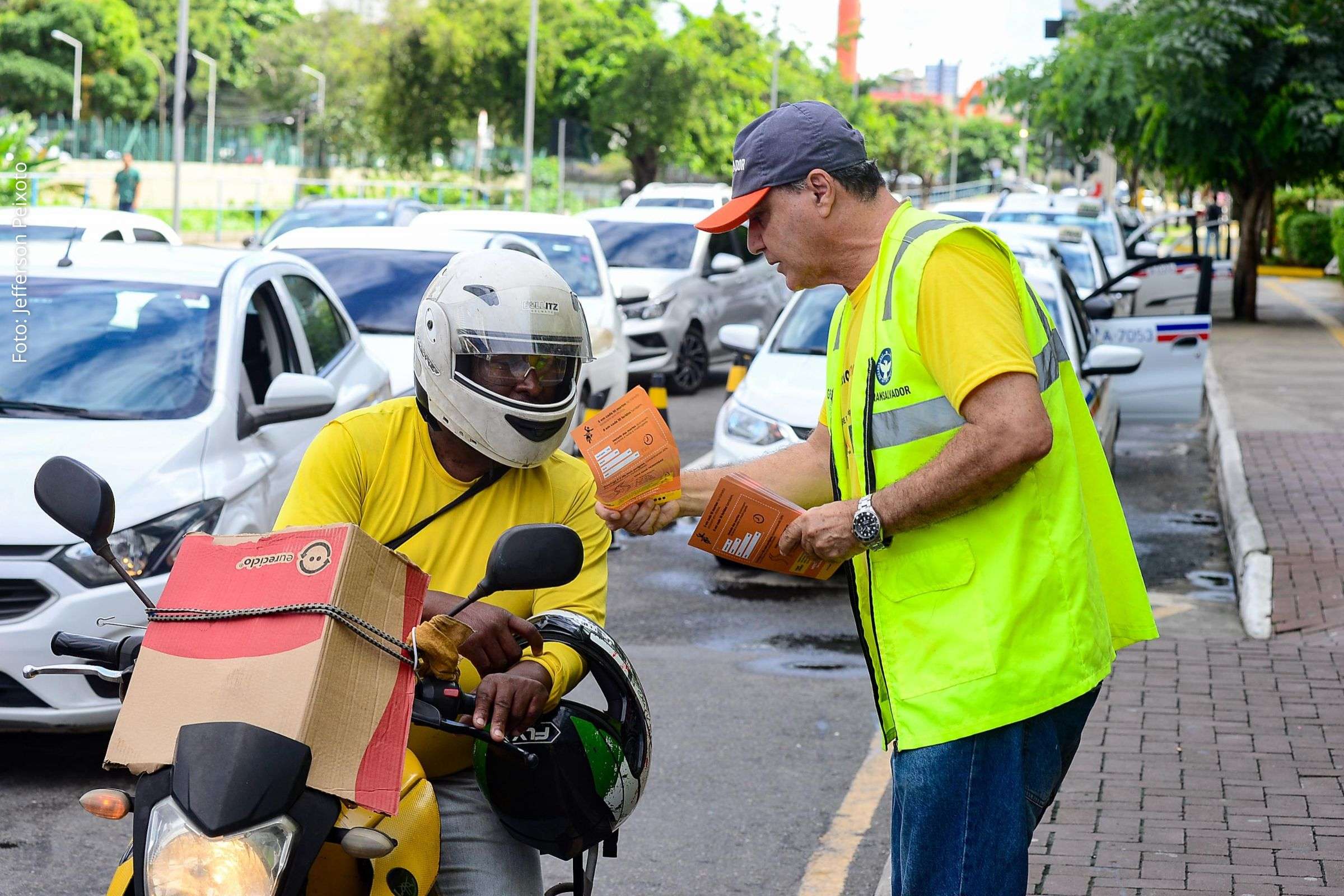 Ação faz parte da Semana Nacional do Trânsito e busca reduzir sinistros causados por excesso de velocidade.