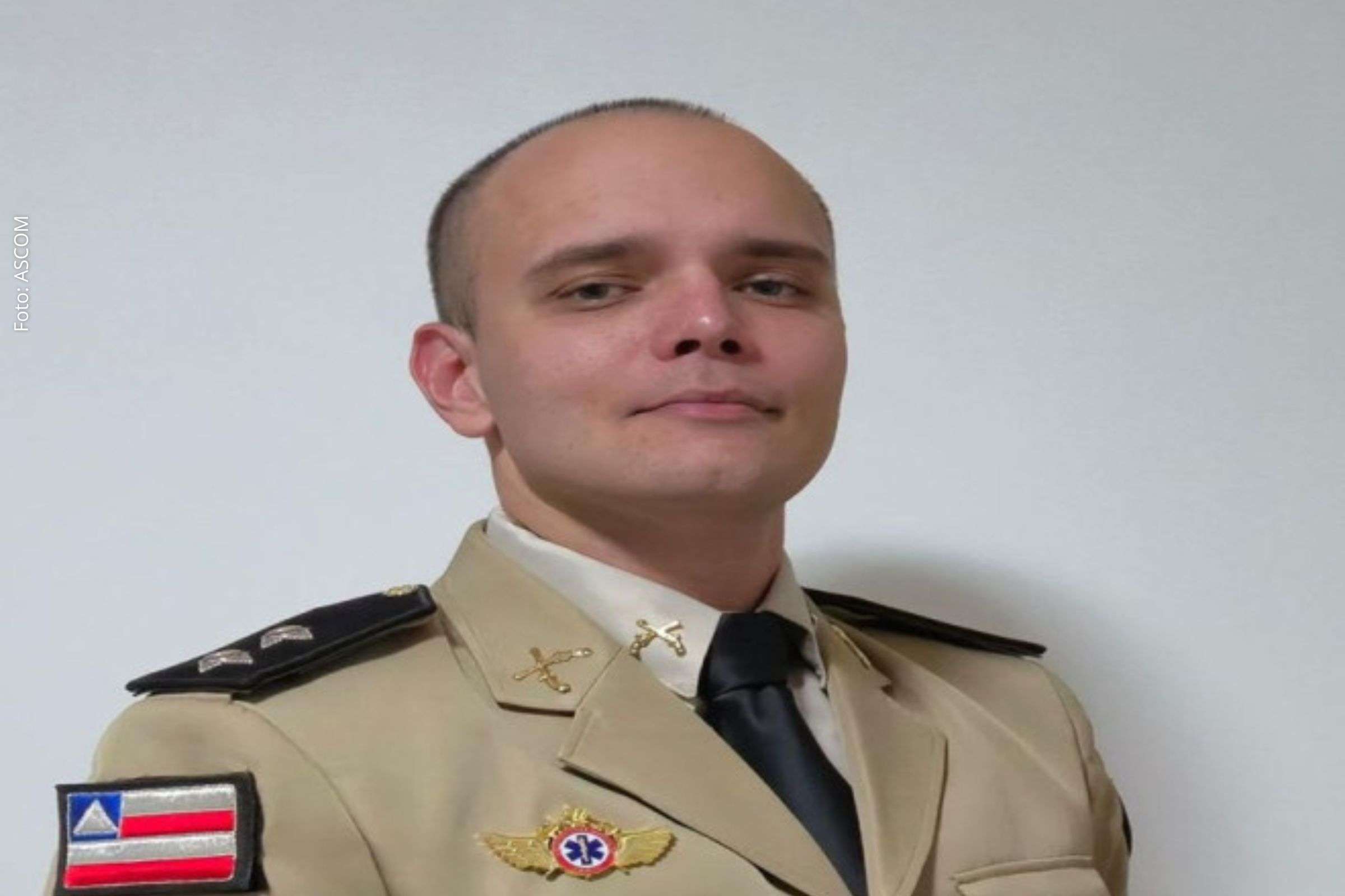 Tenente Pedro Doria será condecorado com Medalha Thomé de Souza