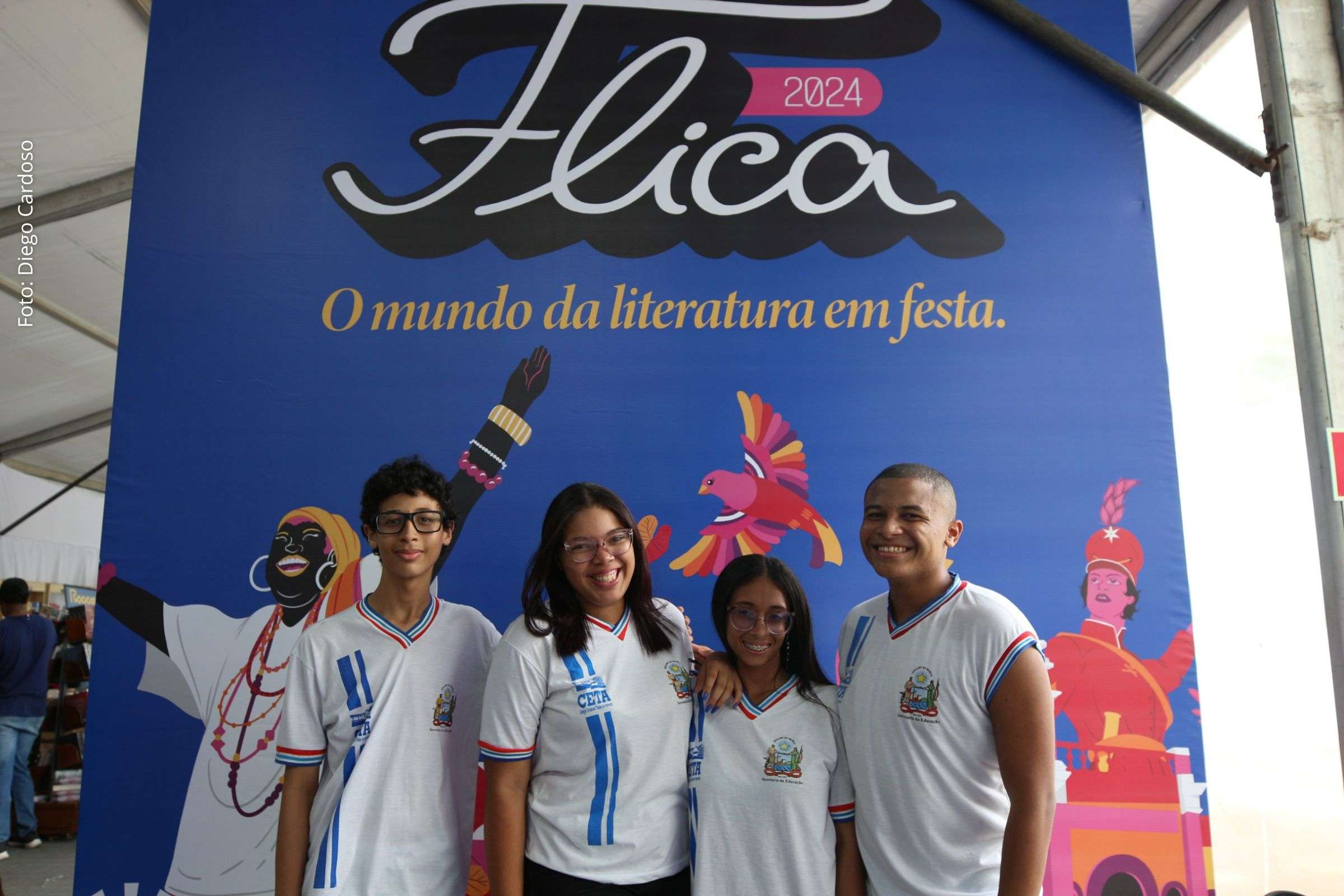 Rede estadual de ensino participa da 13ª FLICA com arte, literatura e música no Recôncavo Baiano