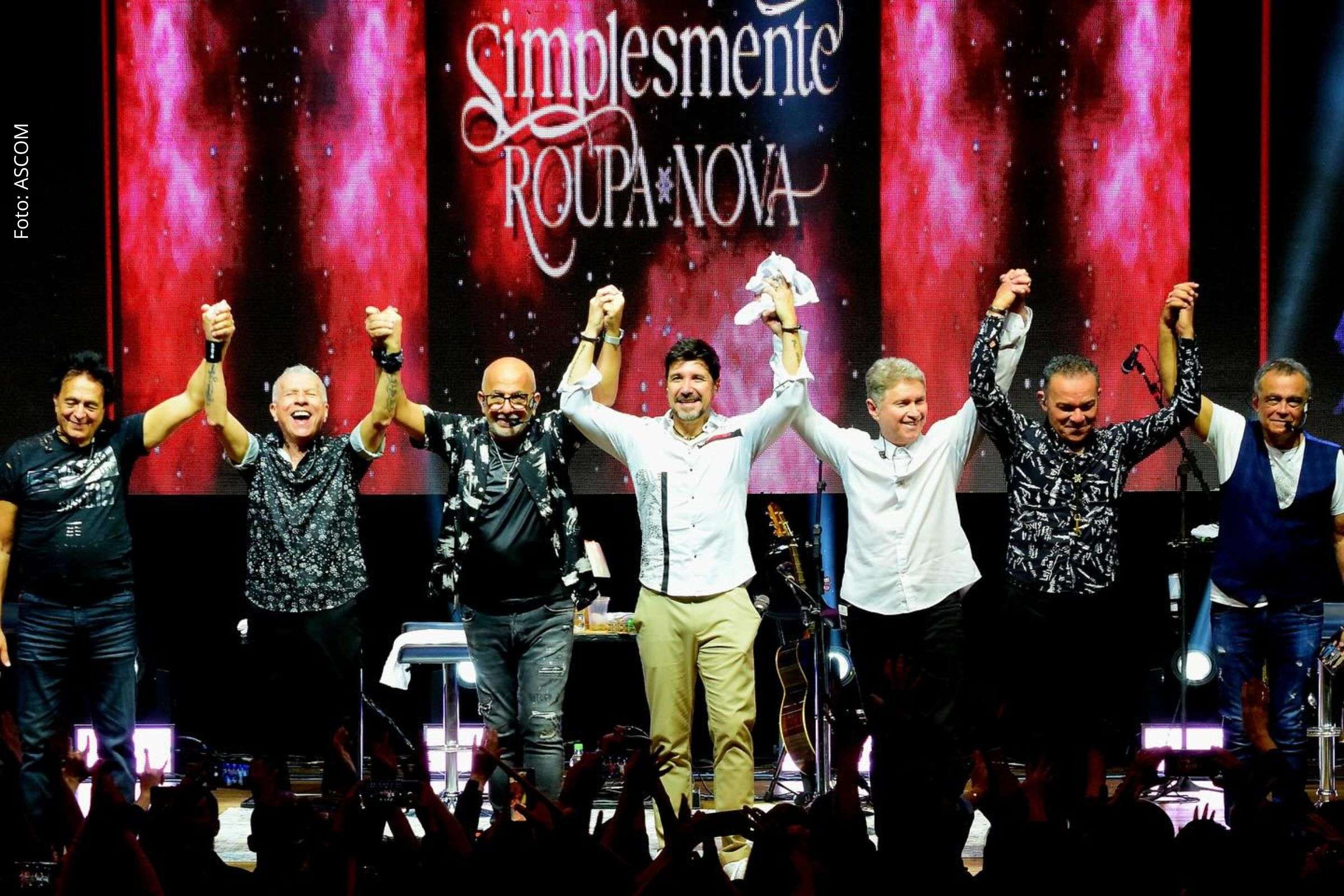 Roupa Nova celebra 45 anos em turnê “Simplesmente Roupa Nova” no Armazém Convention