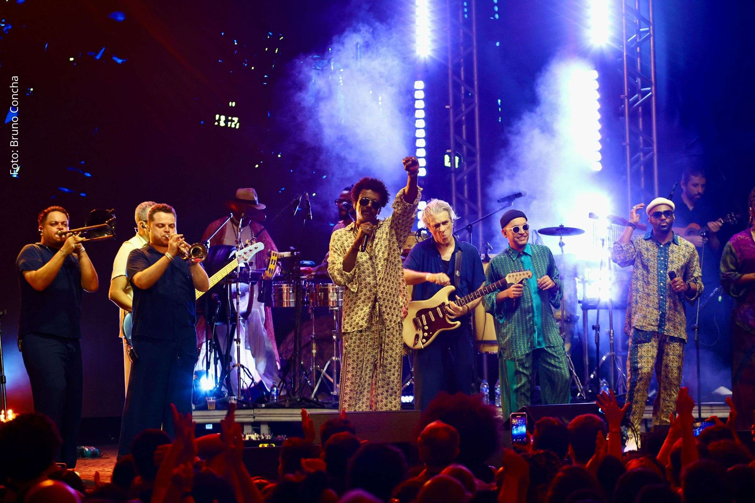 Salvador: Seu Jorge reúne Magary Lord e Peu Meurray e transforma Arena A TARDE com Baile à La Baiana