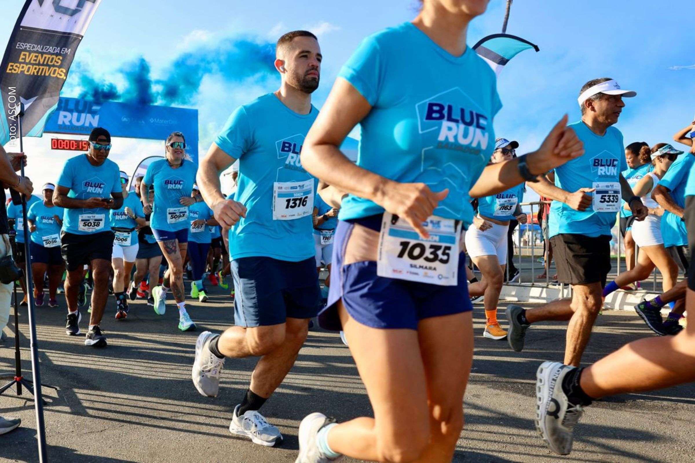 Salvador: Treinão Blue Run anima orla de Ondina