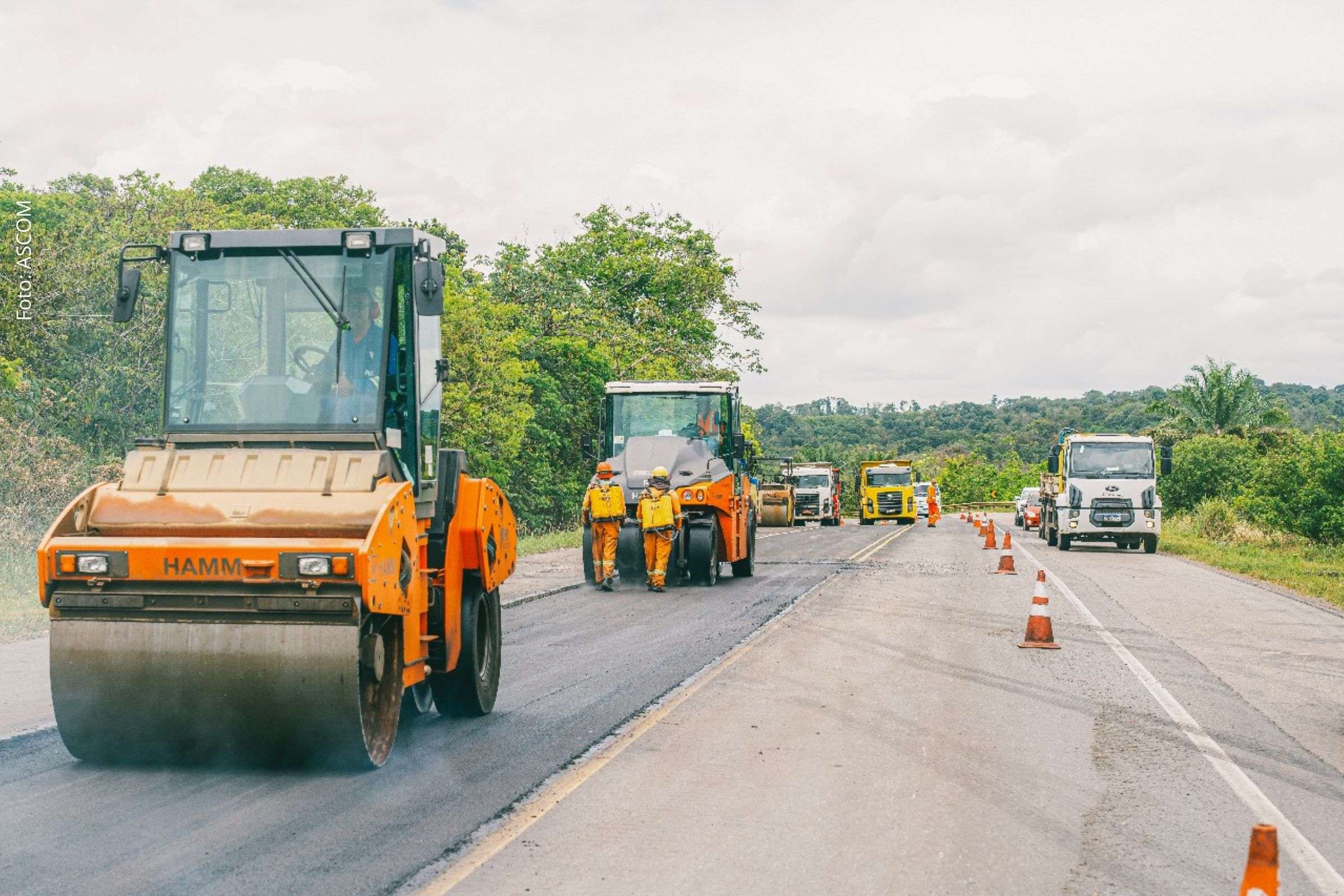 Bahia Norte inicia obras de revitalização do pavimento na BA-535