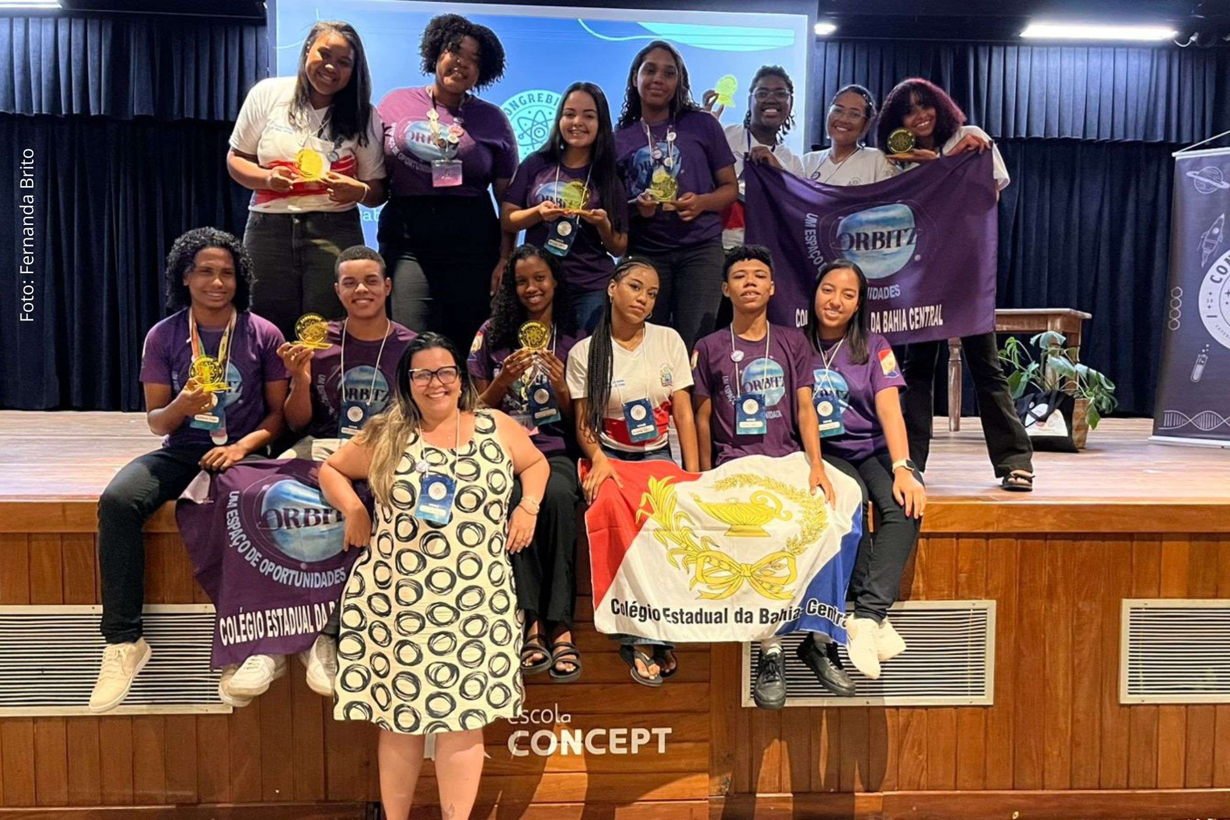 Projetos de iniciação científica de alunos do Colégio Estadual da Bahia se destacam em evento educacional na Bahia.