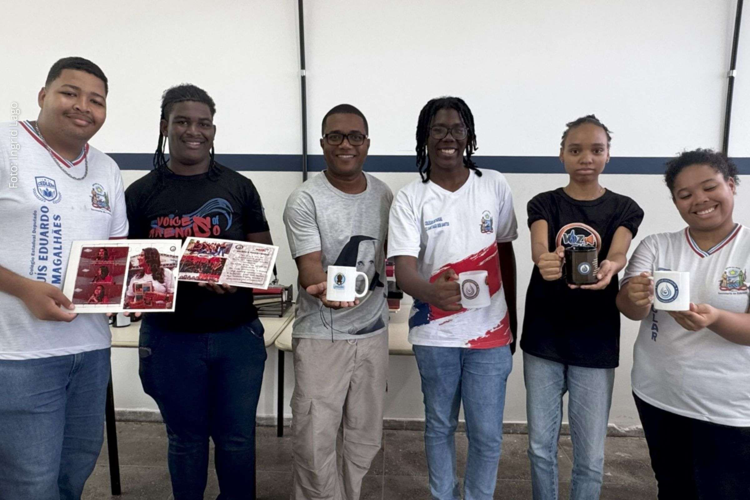 Estudantes de Salvador desenvolvem produtos personalizados e aprendem empreendedorismo no Colégio Estadual Clarice Santiago dos Santos