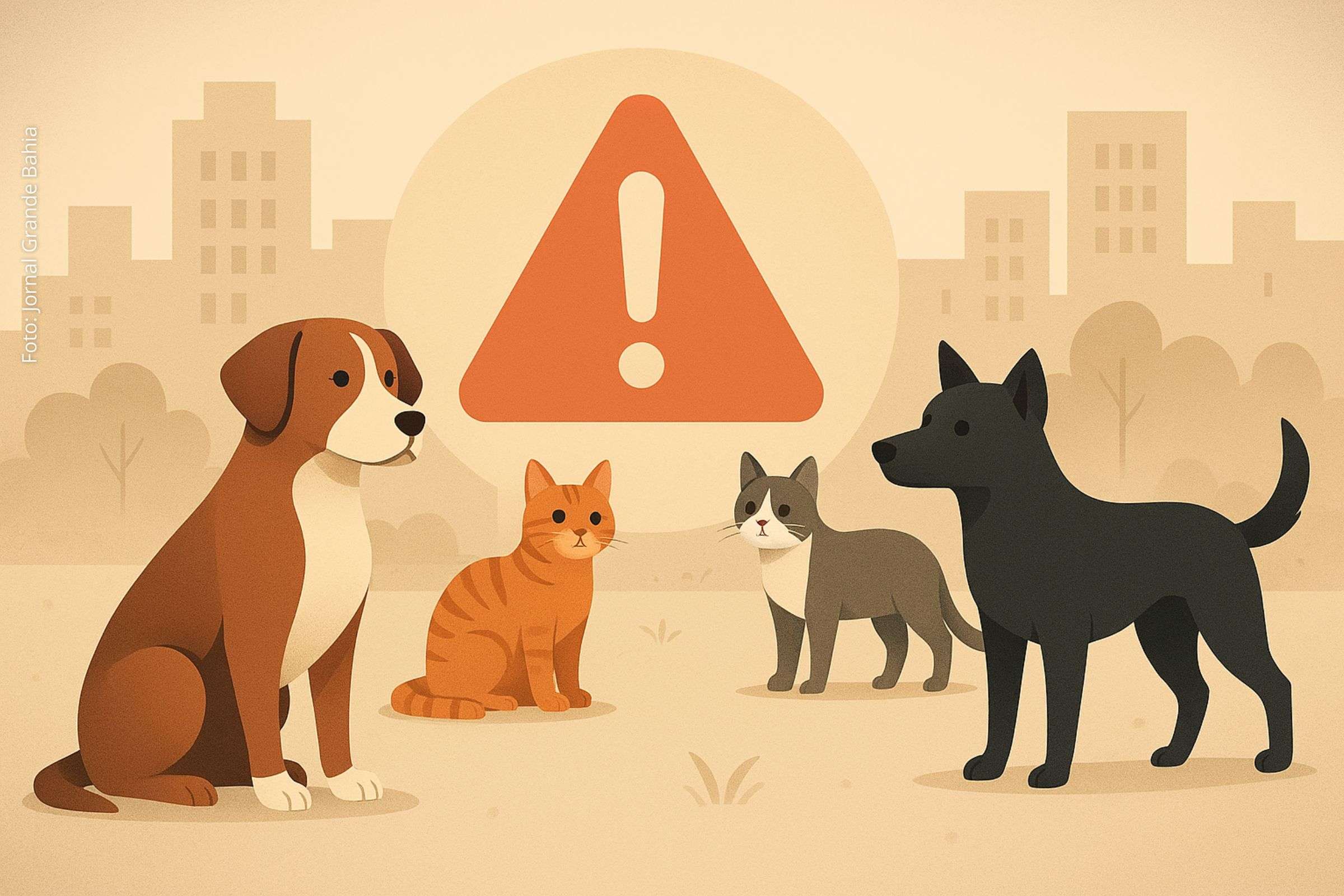 Superpopulação de cães e gatos de rua preocupa saúde pública e bem-estar animal