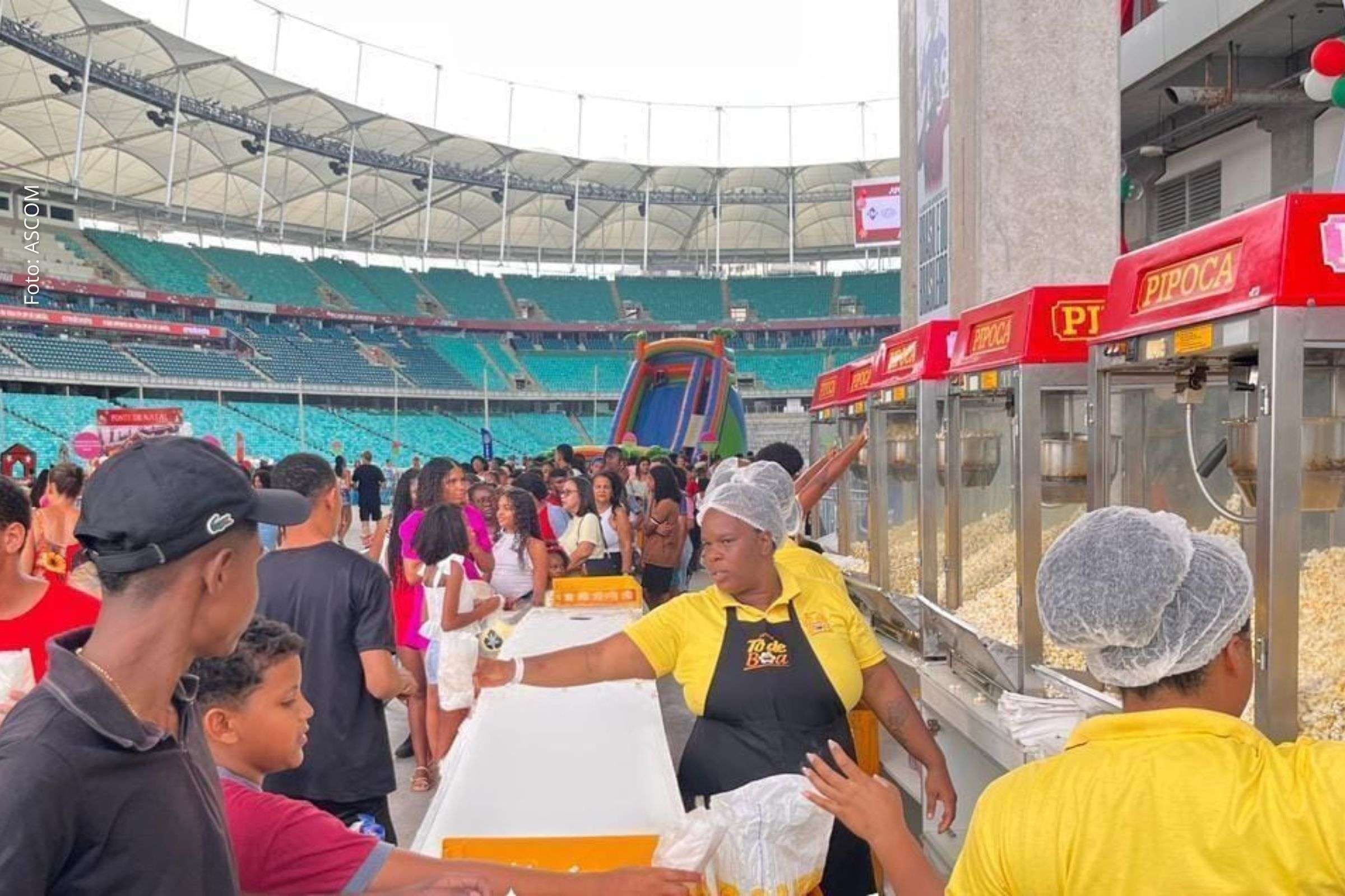 Arena Fonte Nova reúne 2 mil participantes na 7ª edição do Fonte de Natal com ações sociais, serviços e programação infantil