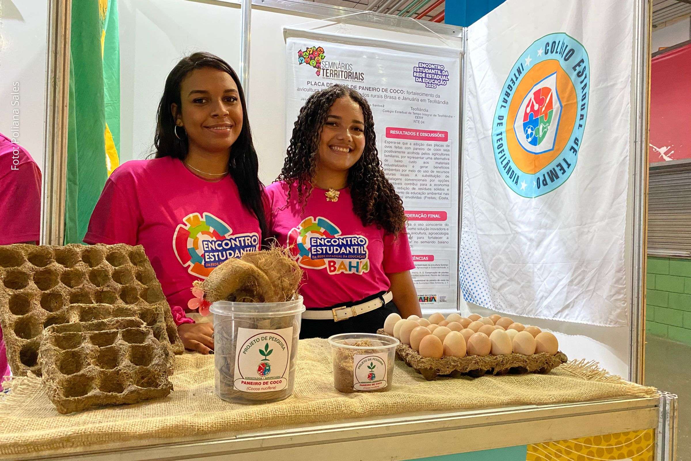 Sustentabilidade e inovação mobilizam estudantes no Encontro Estudantil da Rede Estadual 2025 na Arena Fonte Nova