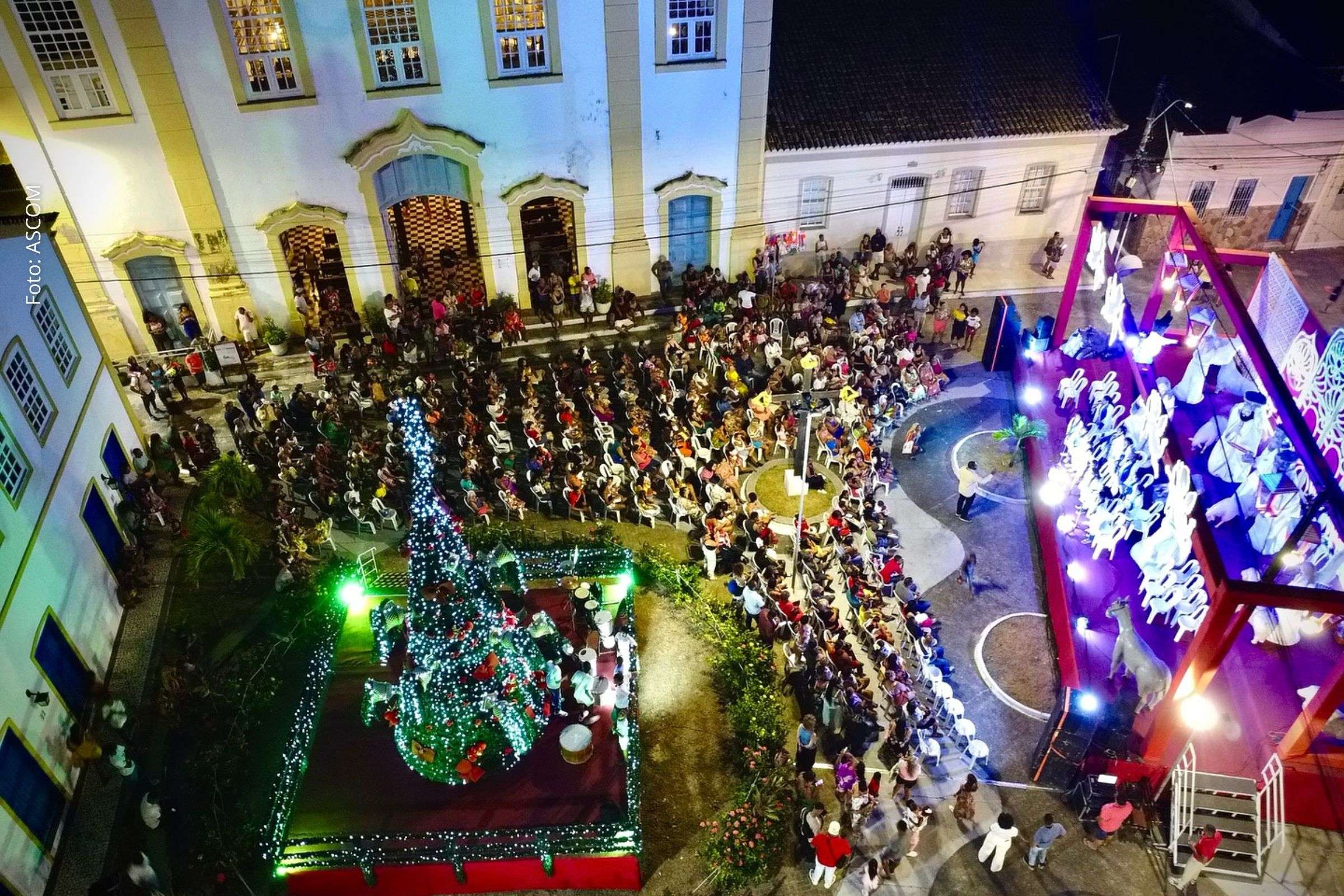 Itaparica inaugura decoração natalina e abre programação completa de dezembro de 2025
