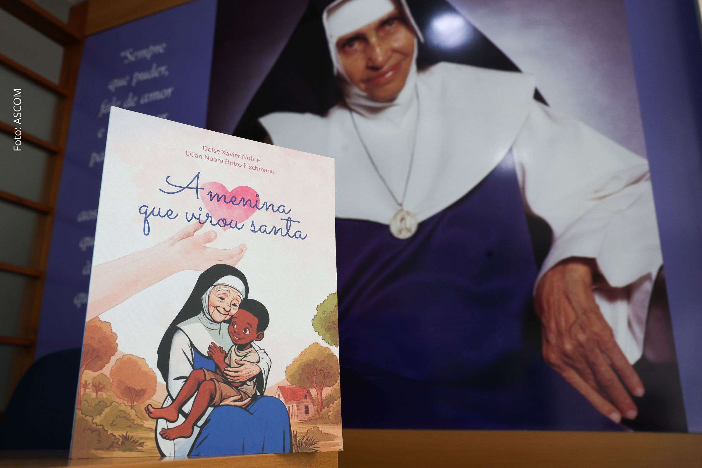 Livro infantil “A menina que virou santa” é lançado em Salvador com renda destinada à OSID