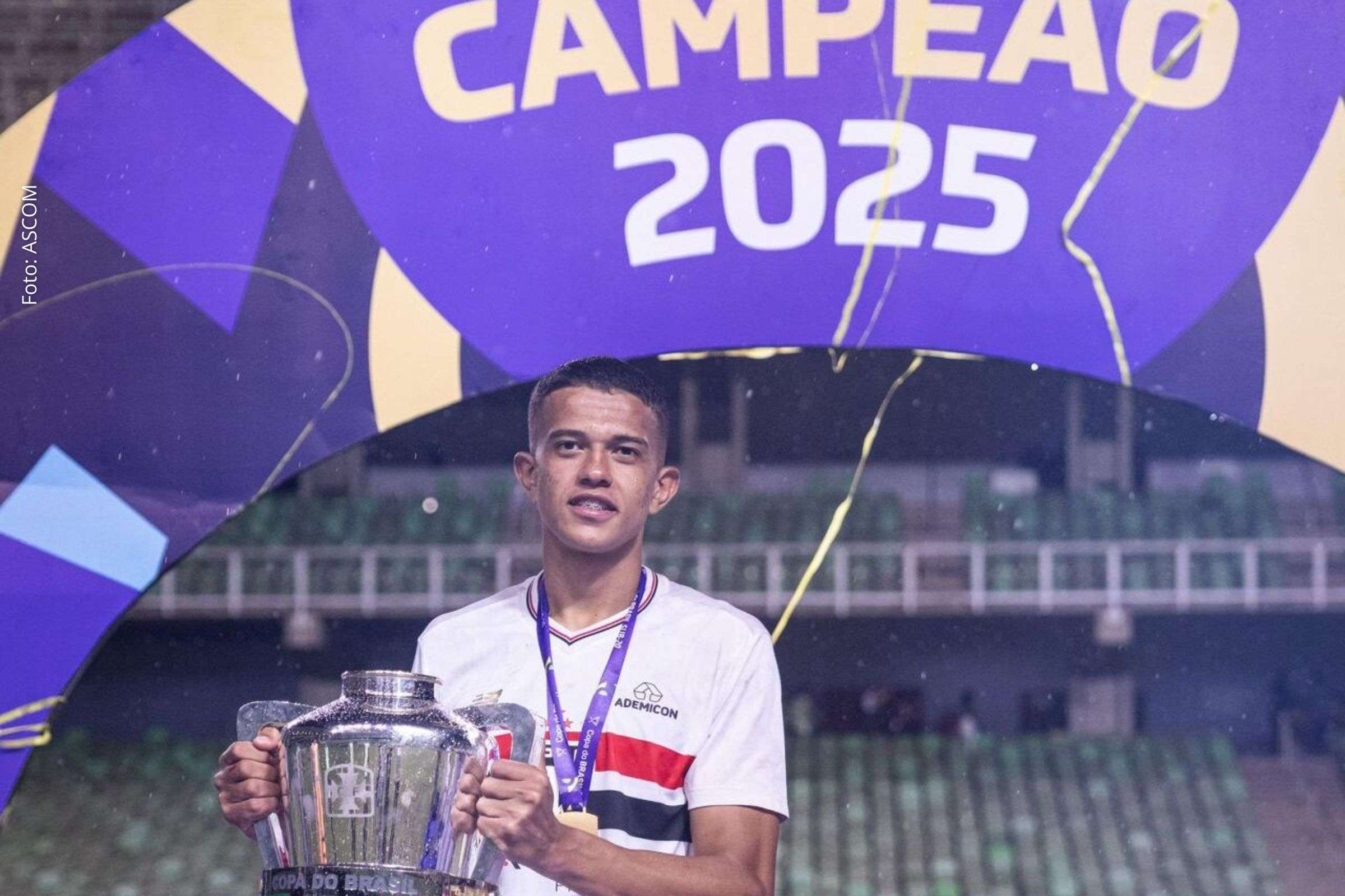Luis Osório impulsiona setor defensivo e consolida ascensão no São Paulo após bicampeonato da Copa do Brasil Sub-20
