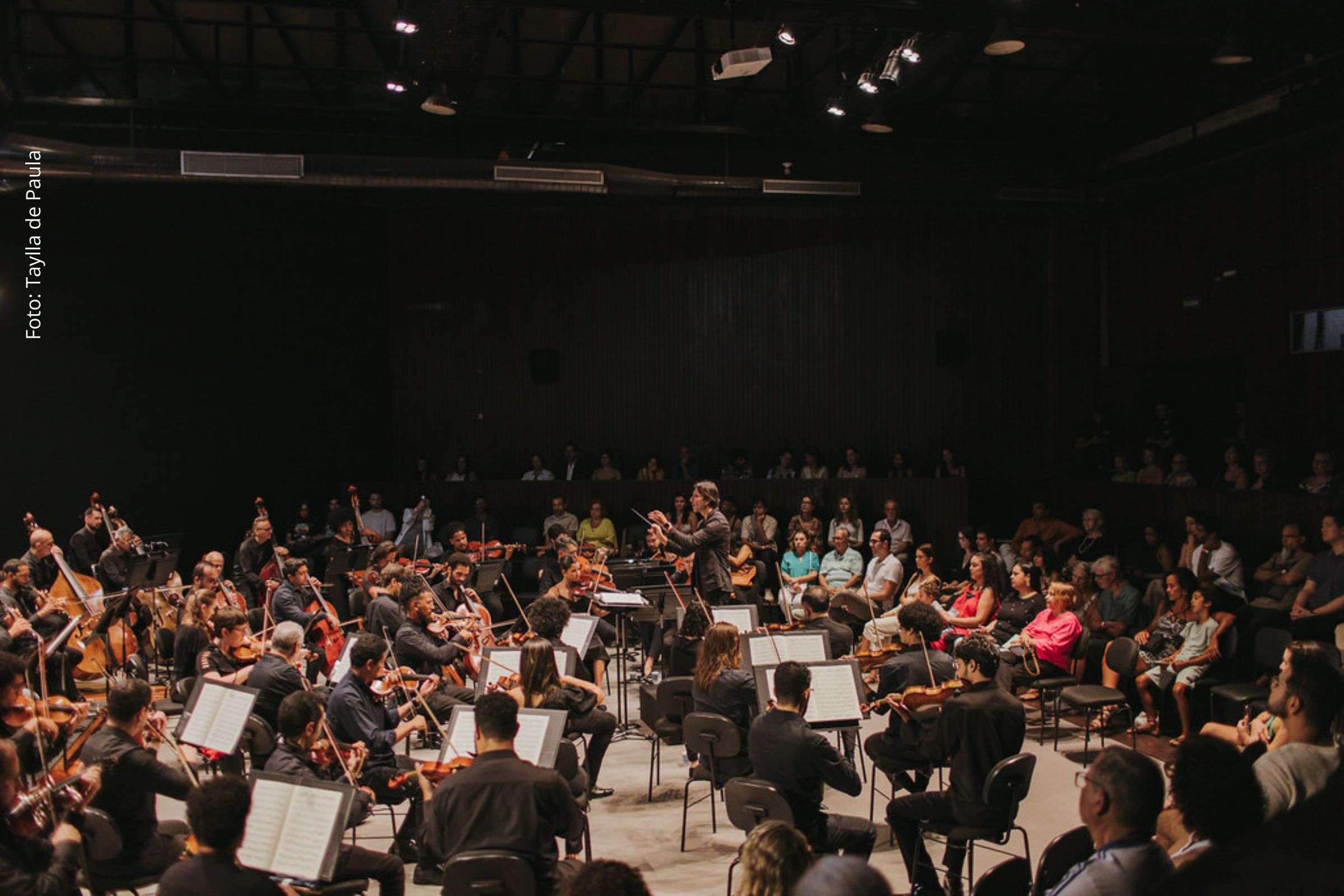 OSBA Solar reúne repertório sinfônico diversificado em apresentação no Cine Teatro Solar Boa Vista