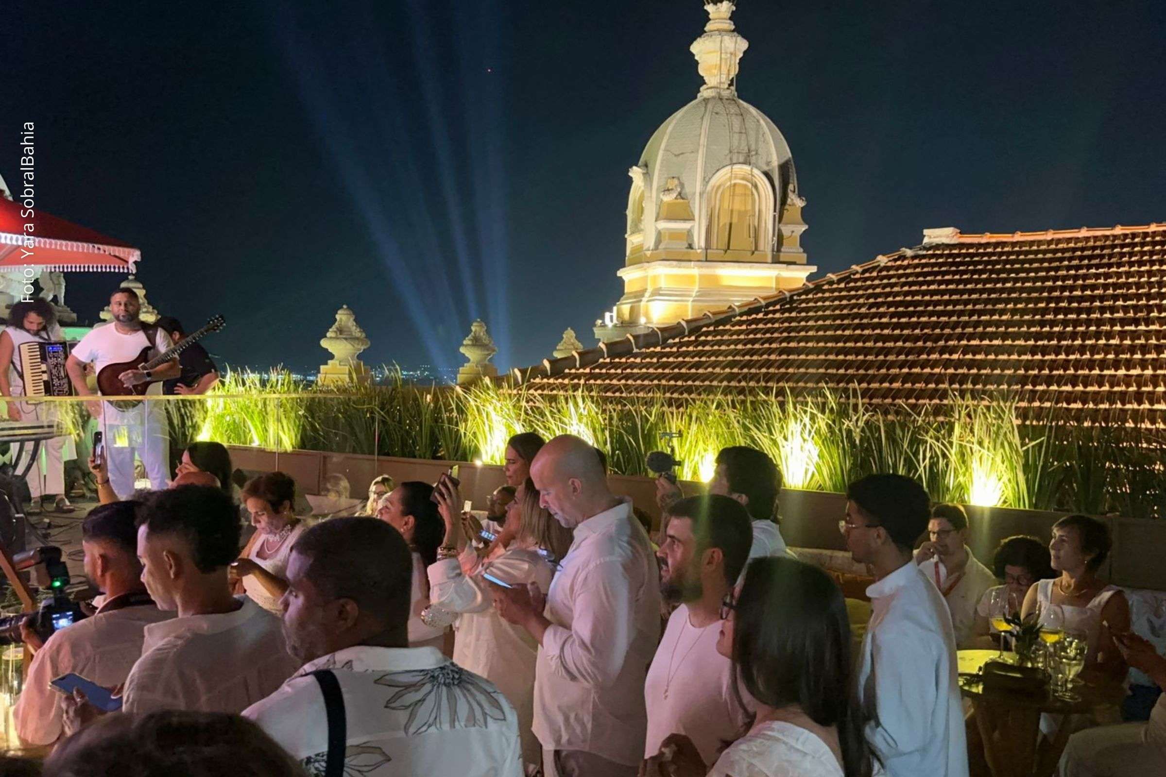 Evento no rooftop antecipou atrações, menu e proposta da festa de virada no Centro Histórico.