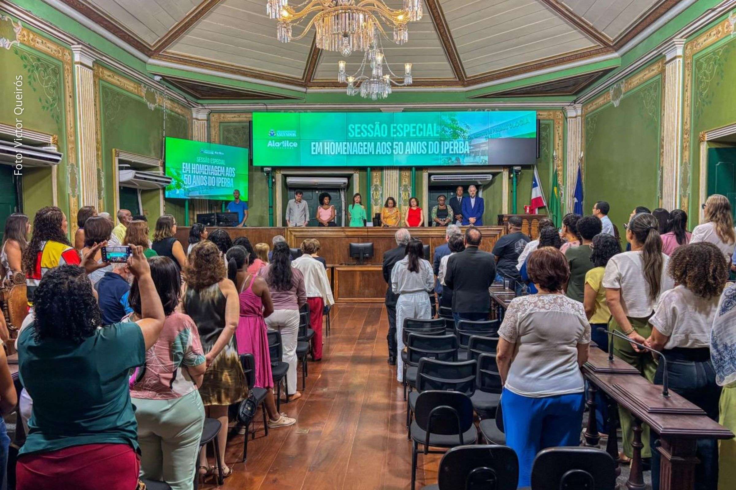 Sessão especial na Câmara Municipal destacou a trajetória do Instituto de Perinatologia da Bahia na formação profissional e no atendimento pelo SUS.