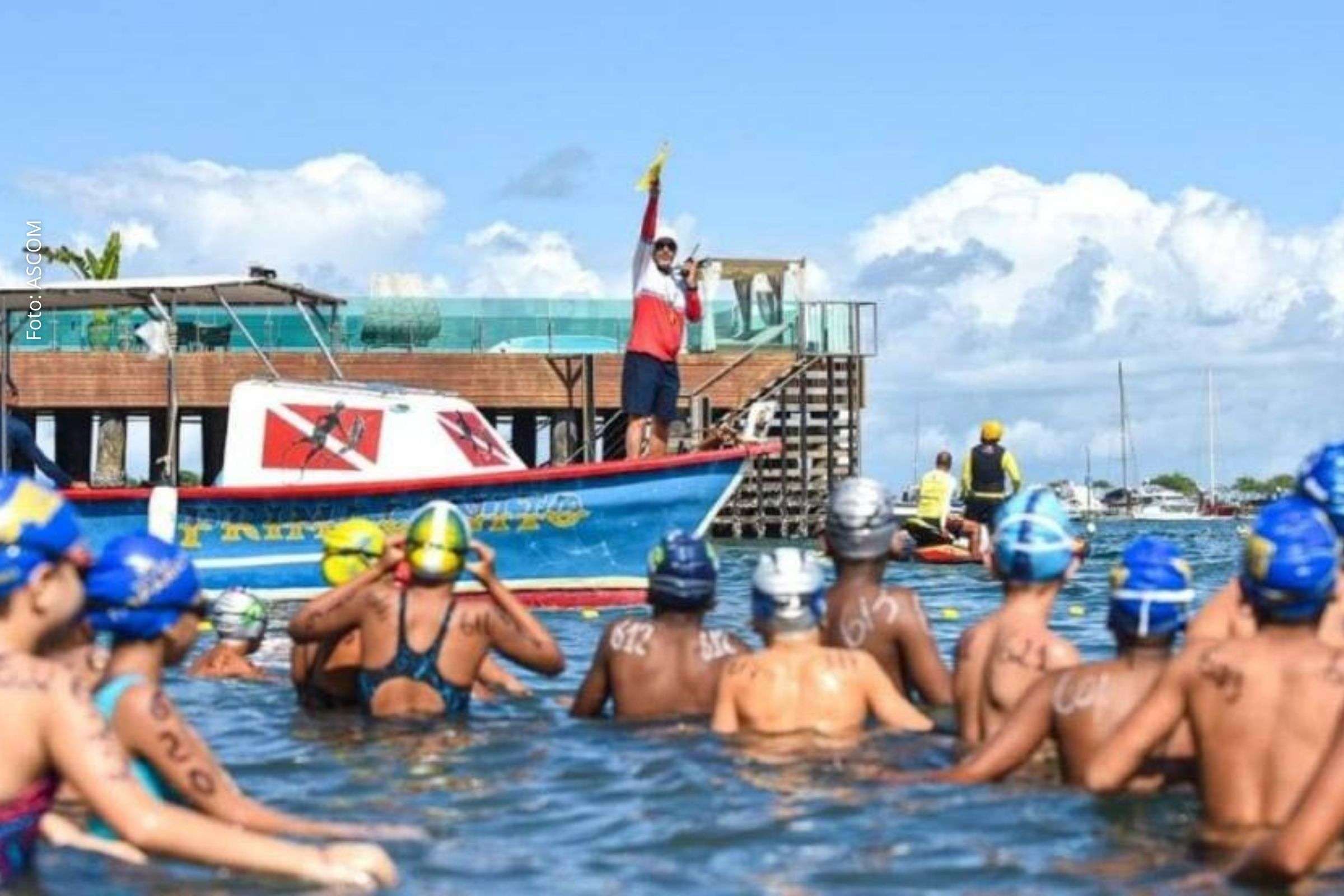 Salvador: Campeonato Baiano de Águas Abertas tem início no Bonfim com participação de atletas nacionais e internacionais