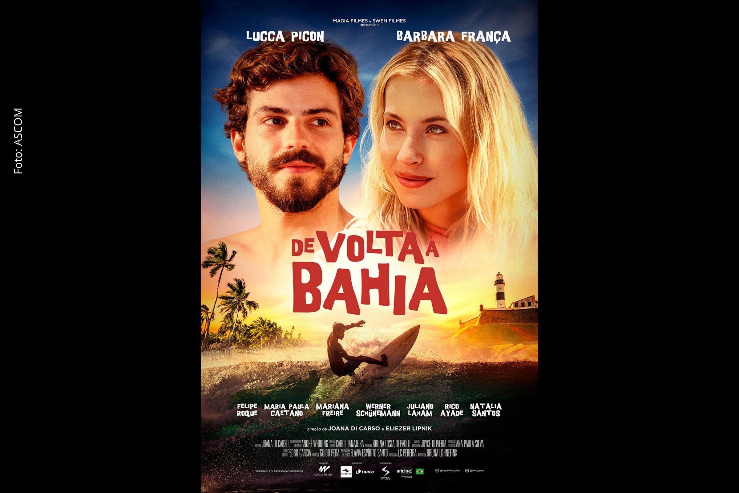 De Volta à Bahia: Comédia romântica com Lucca Picon e Bárbara França ganha trailer, cartaz e estreia nos cinemas em março de 2026