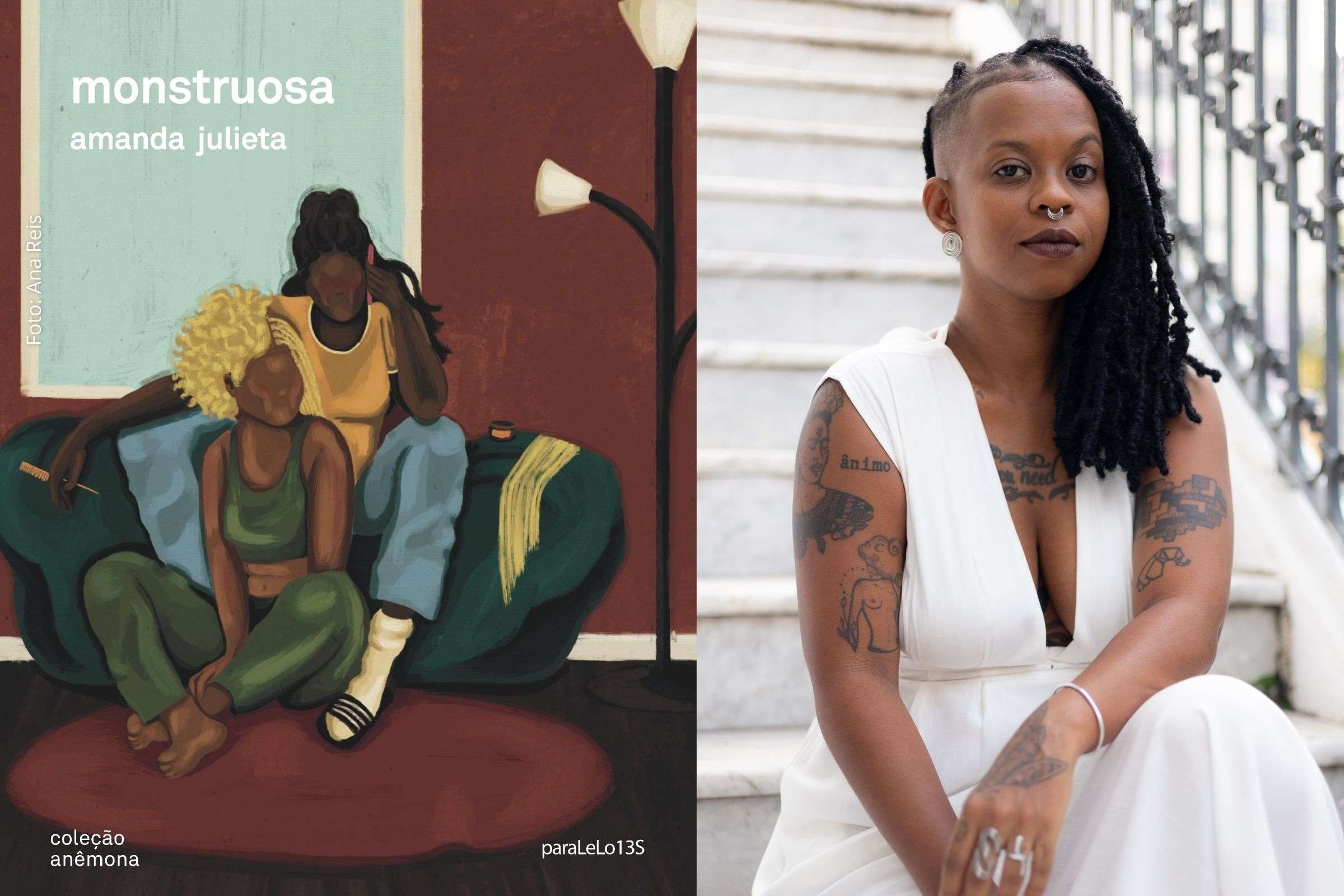 Livro “Monstruosa”, de Amanda Julieta, será lançado no MUNCAB com distribuição gratuita em Salvador