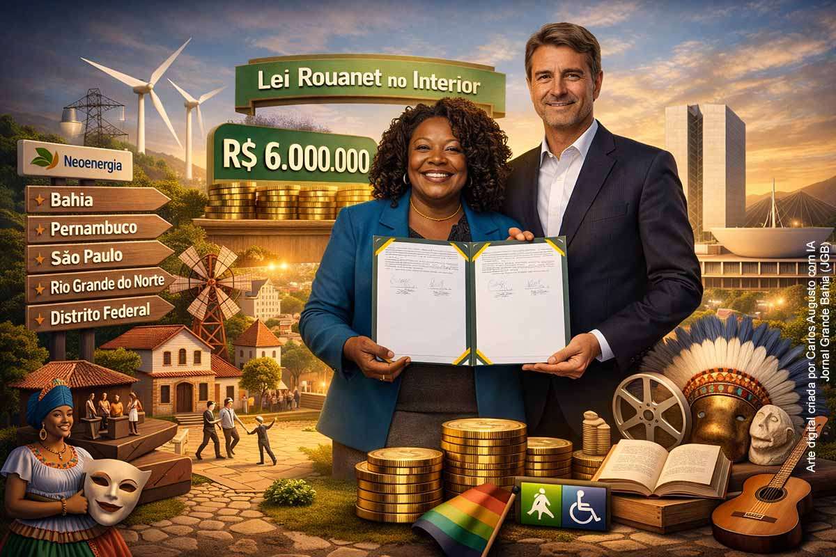 MinC e Neoenergia lançam programa Rouanet no Interior com investimento de R$ 6 milhões para projetos culturais em pequenas cidades