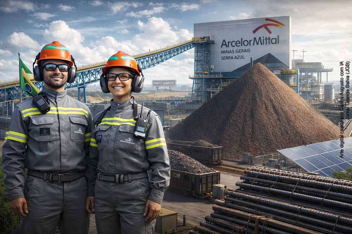 ArcelorMittal inaugura planta de R$ 2,5 bilhões em Minas Gerais e triplica produção de minério de ferro