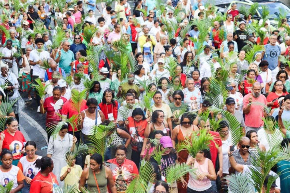 Domingo de Ramos 2026 em Salvador: Procissão e missa no Centro Histórico devem reunir milhares de fiéis