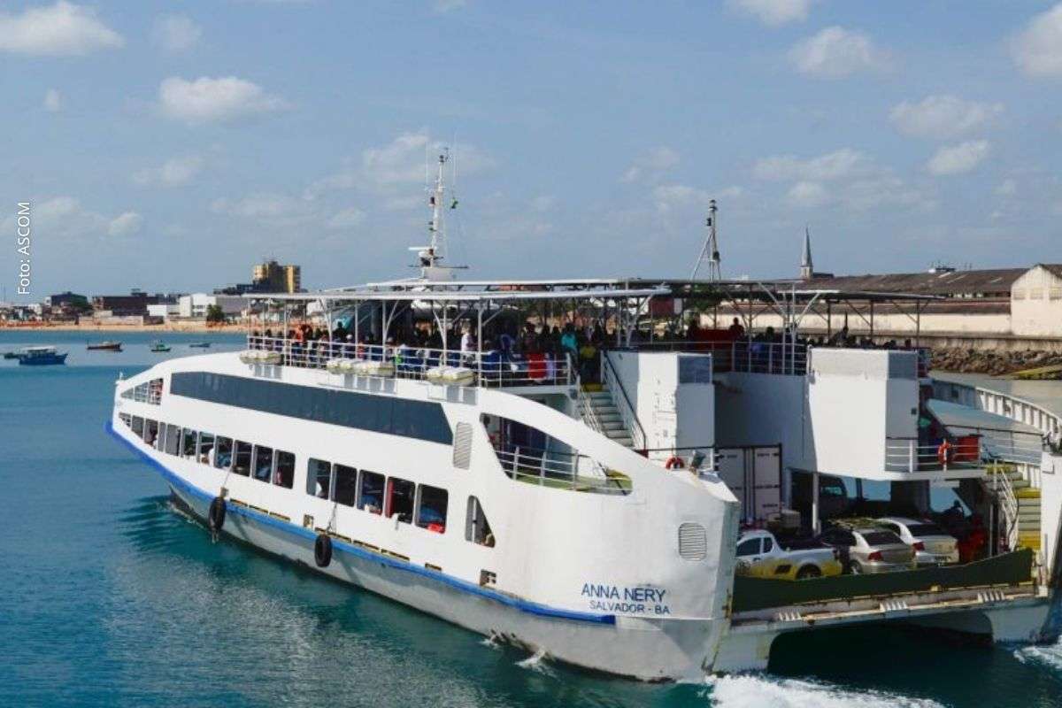 Semana Santa: Ferry-Boat de Salvador terá operação especial com viagens ampliadas e expectativa de alta demanda