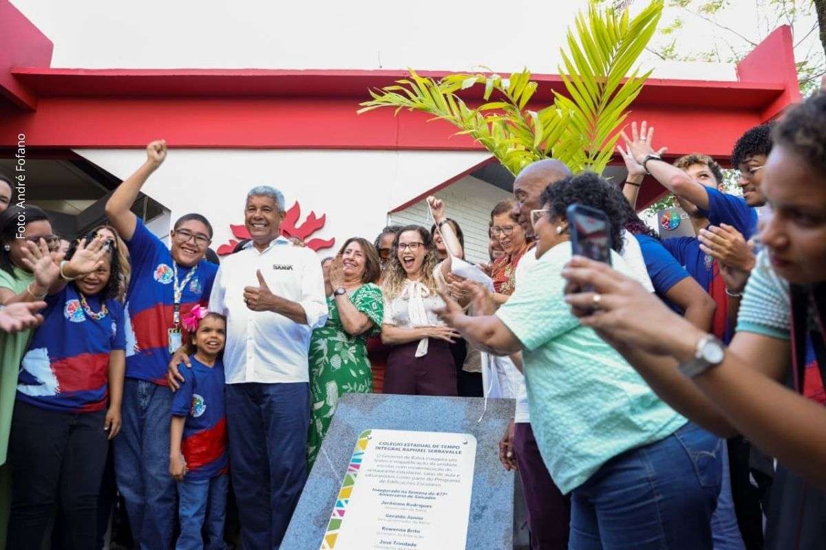 Colégio Estadual Raphael Serravalle, na Pituba, recebe teatro, restaurante estudantil e requalificação completa.