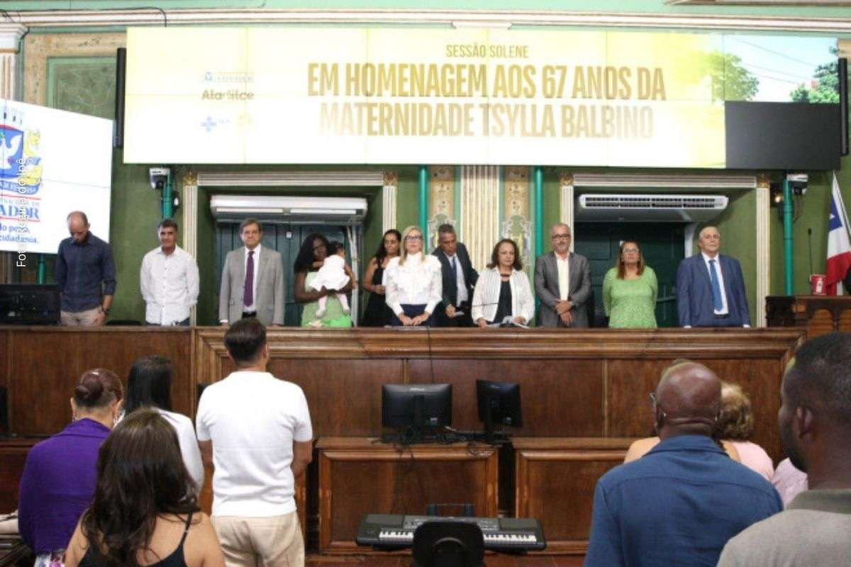 Maternidade Tsylla Balbino é homenageada na Câmara de Salvador pelos 67 anos de atendimento ao SUS