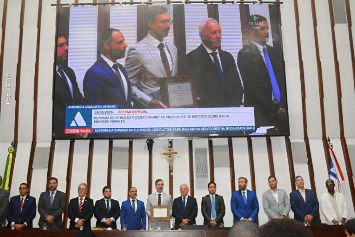Emerson Ferretti recebe Título de Cidadão Baiano em sessão especial na ALBA