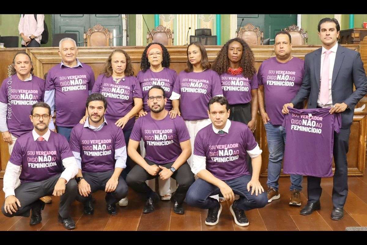 Vereadores lançam campanha contra feminicídio e mobilizam população com dados e ações de conscientização em Salvador