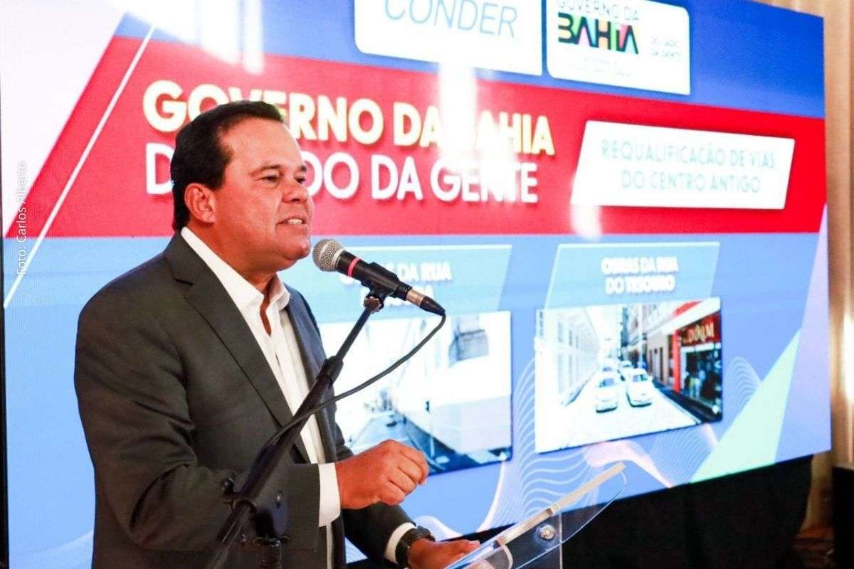 Vice-governador Geraldinho destaca investimentos de R$ 3,4 milhões na requalificação do Centro Antigo de Salvador