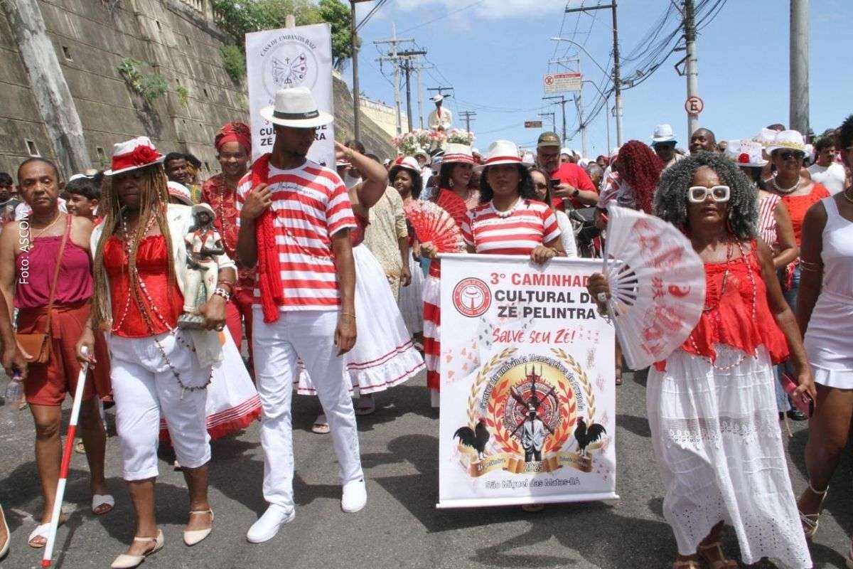 4ª Caminhada de Zé Pilintra em Salvador reúne religiões afro-brasileiras, debate intolerância religiosa e mobiliza Centro Histórico
