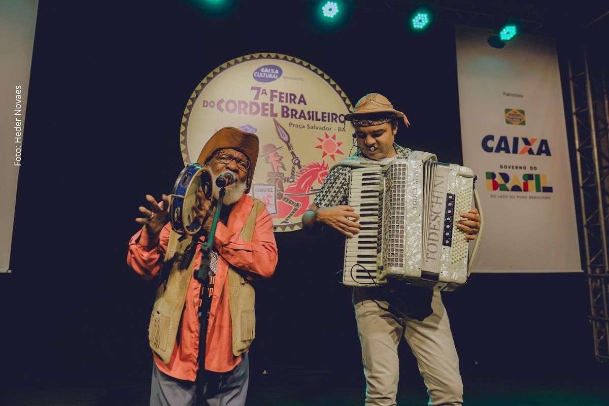 Evento realizado na CAIXA Cultural Salvador reúne música, literatura de cordel e manifestações da cultura popular nordestina com entrada gratuita.