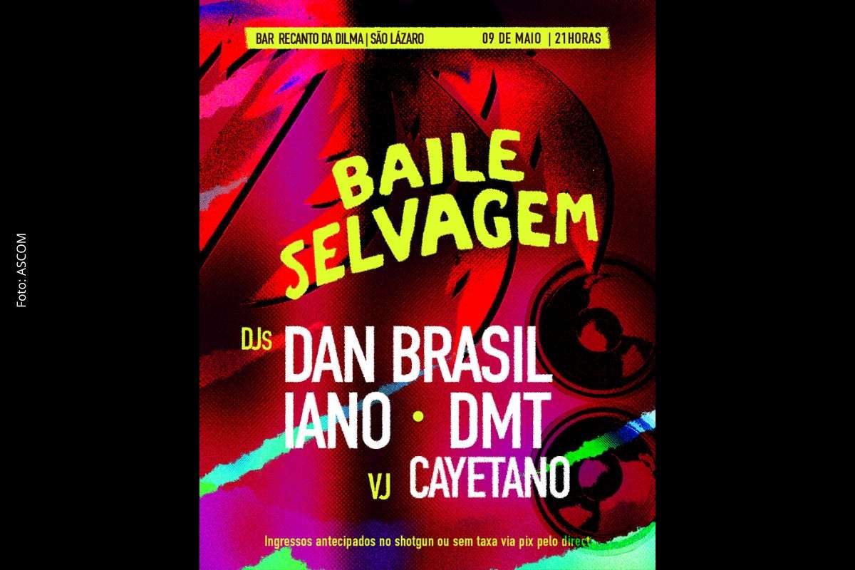 Baile Selvagem retorna à cena cultural de Salvador com DJs locais