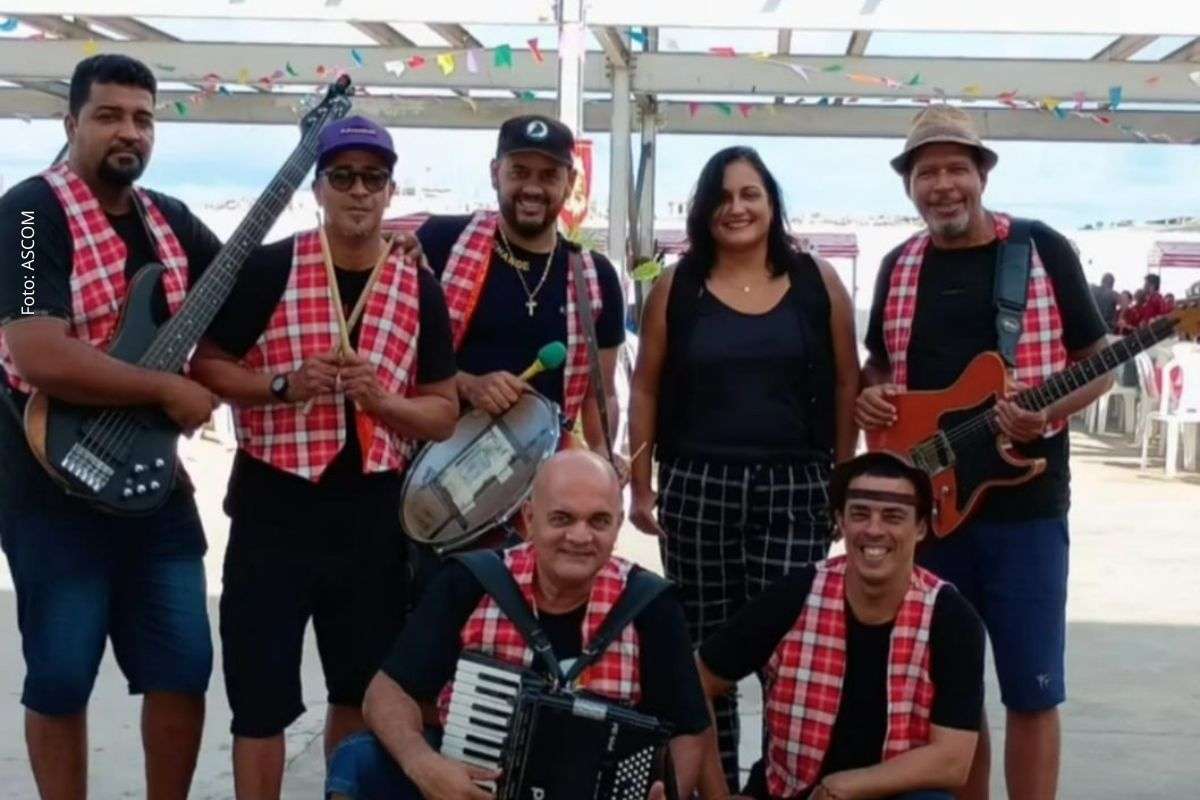 Show integra programação cultural no Largo da Saúde e reúne repertório de forró tradicional a partir das 19h.