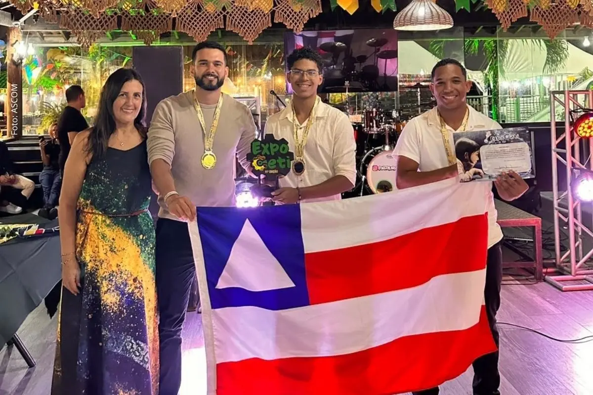 Pesquisa desenvolvida por alunos de Serrinha foi premiada na ExpoCeti 2026 e amplia reconhecimento da educação profissional da rede estadual da Bahia.